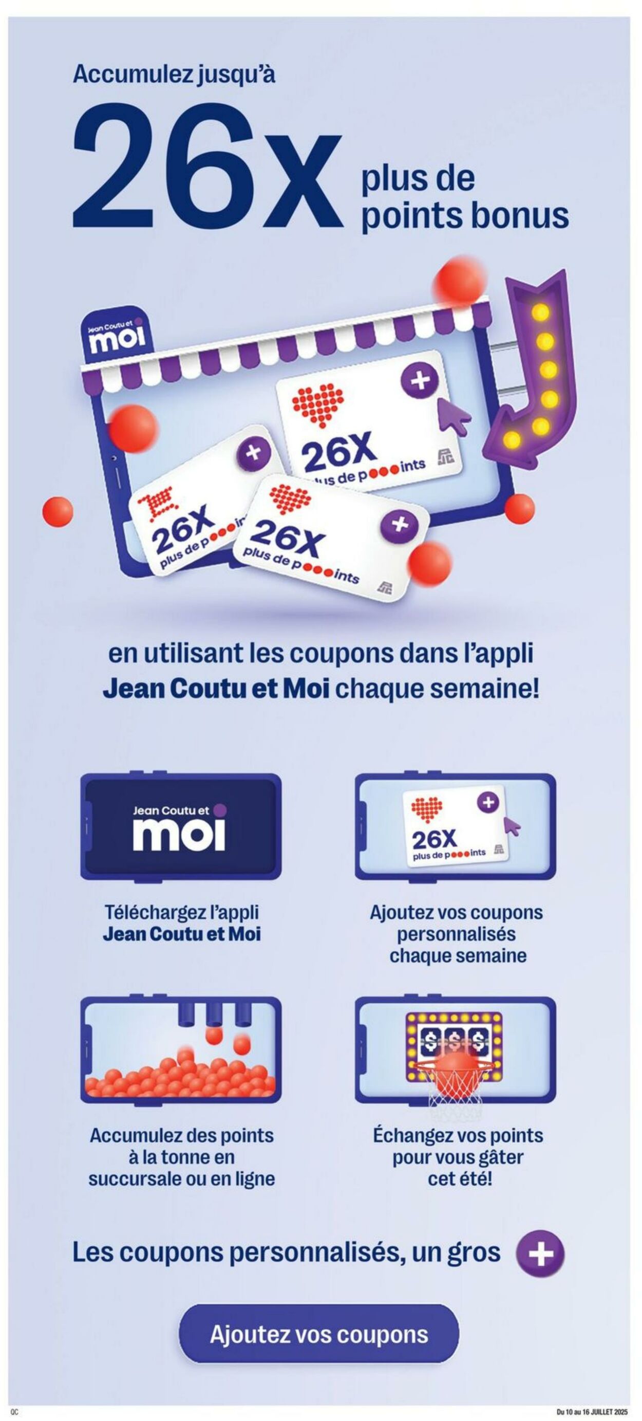 Flyer Jean Coutu 10.07.2025 - 16.07.2025