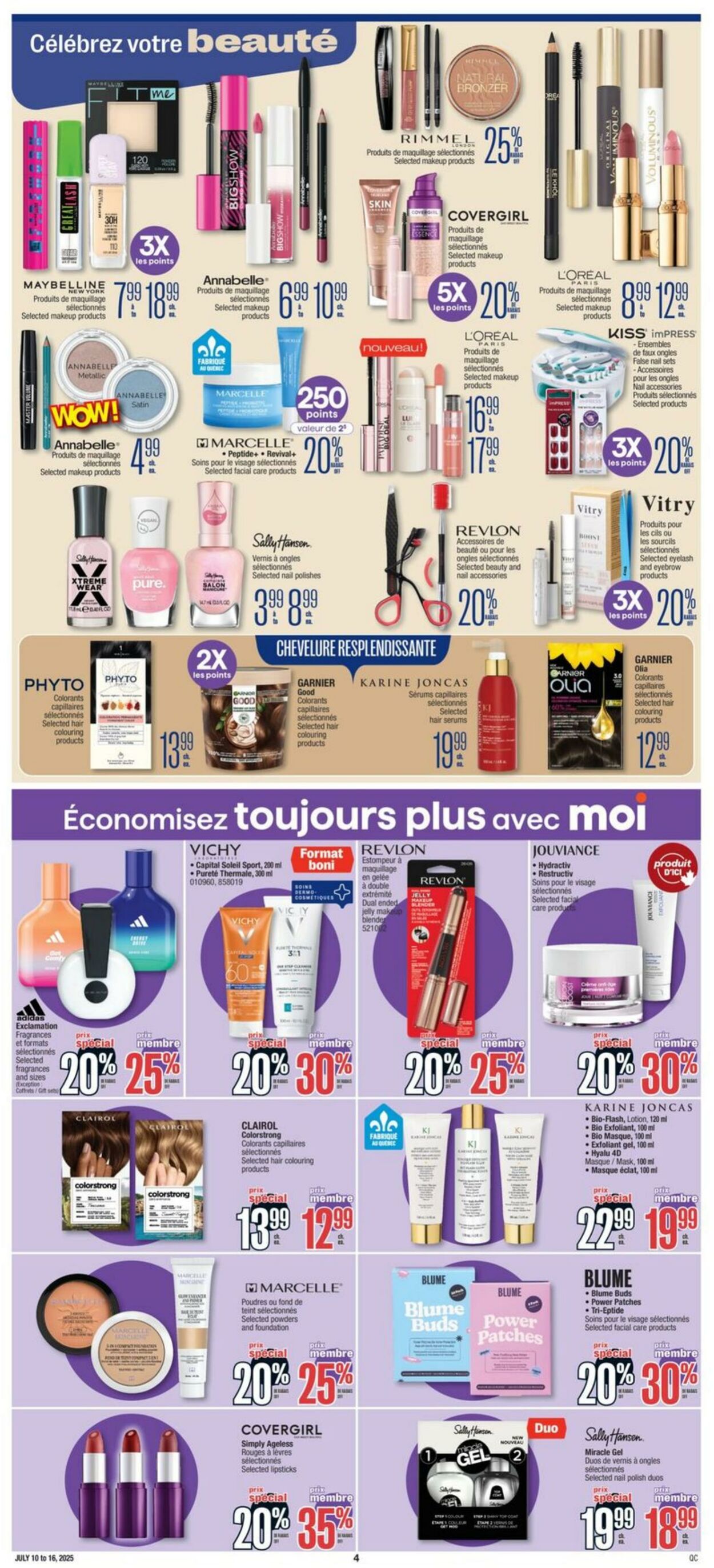 Flyer Jean Coutu 10.07.2025 - 16.07.2025