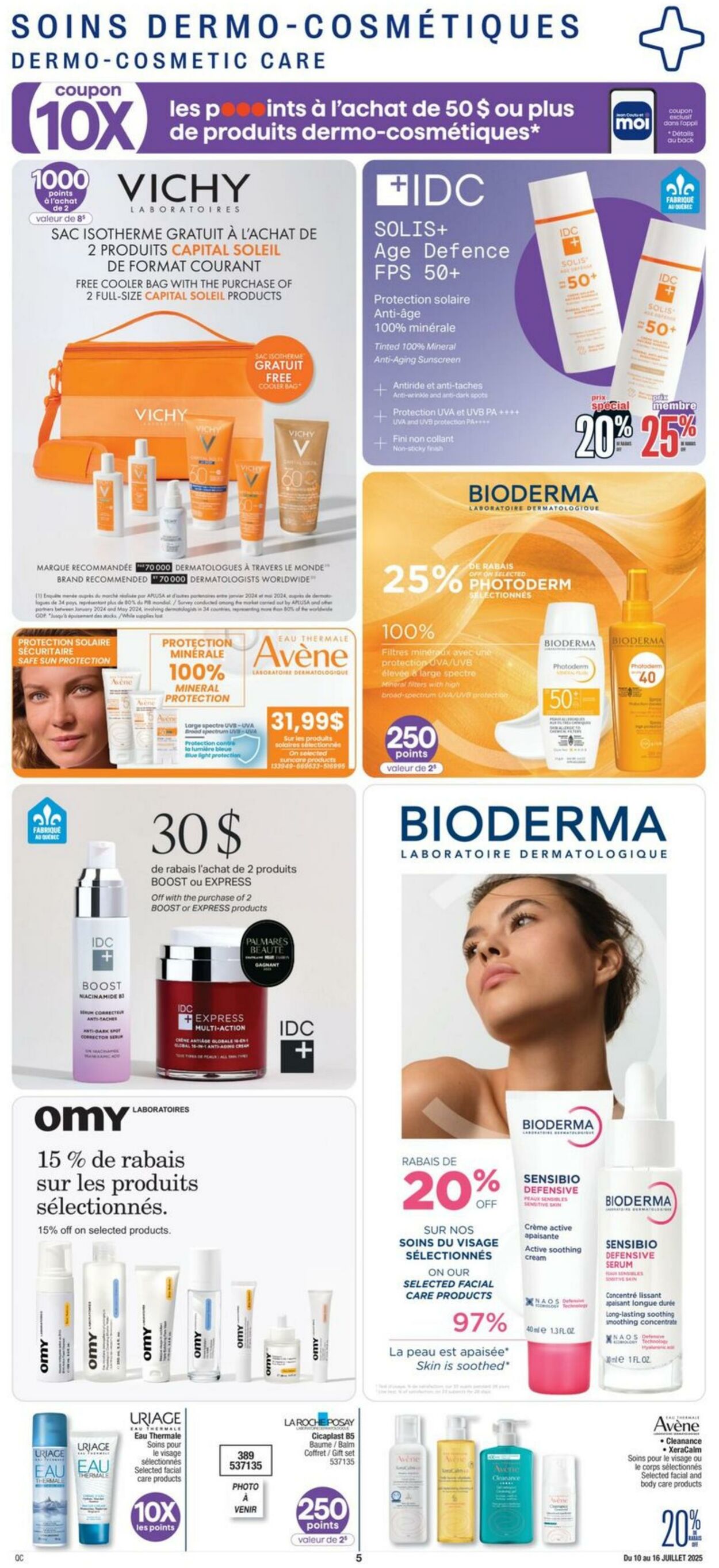 Flyer Jean Coutu 10.07.2025 - 16.07.2025