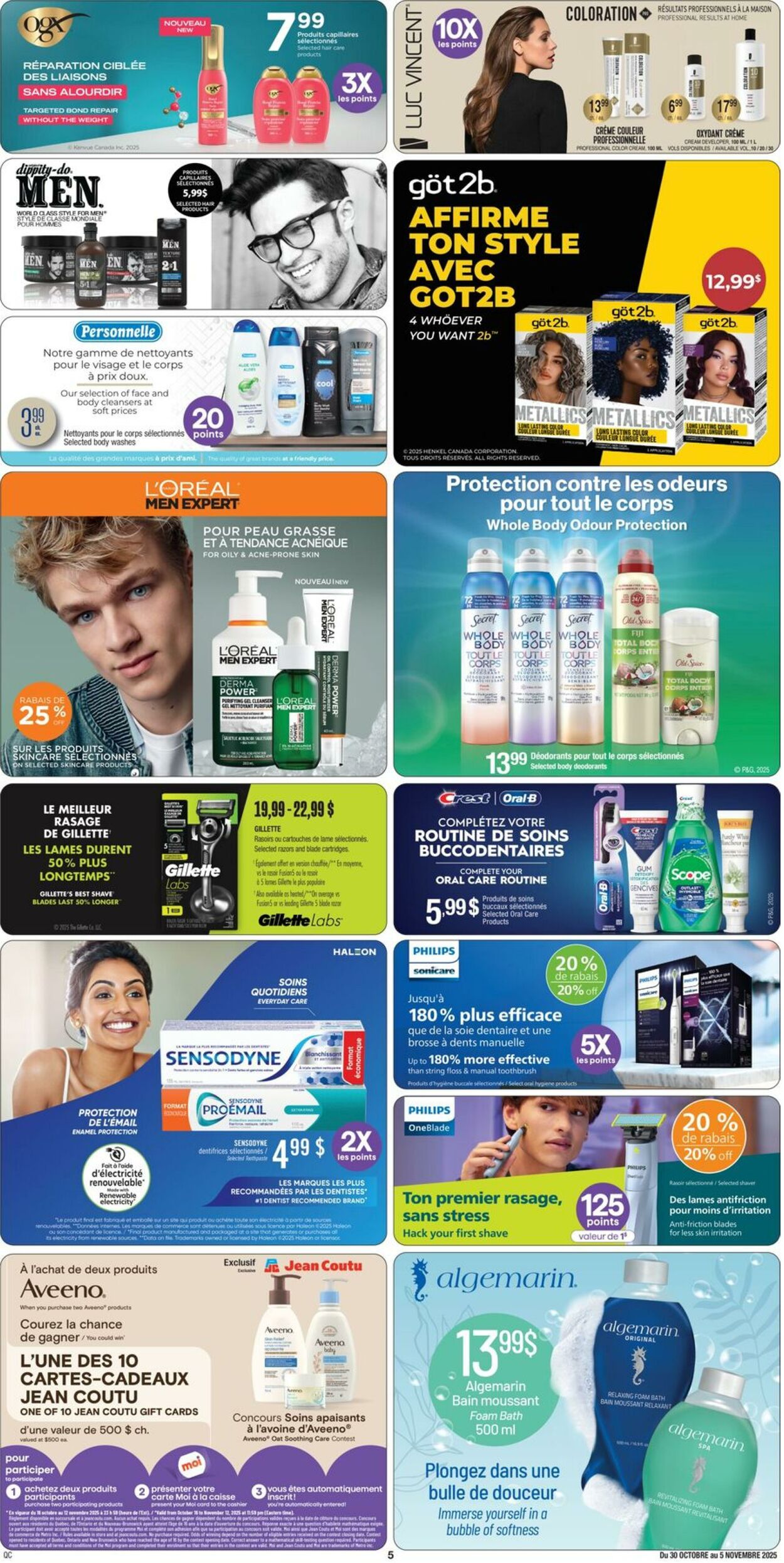 Flyer Jean Coutu 30.10.2025 - 05.11.2025