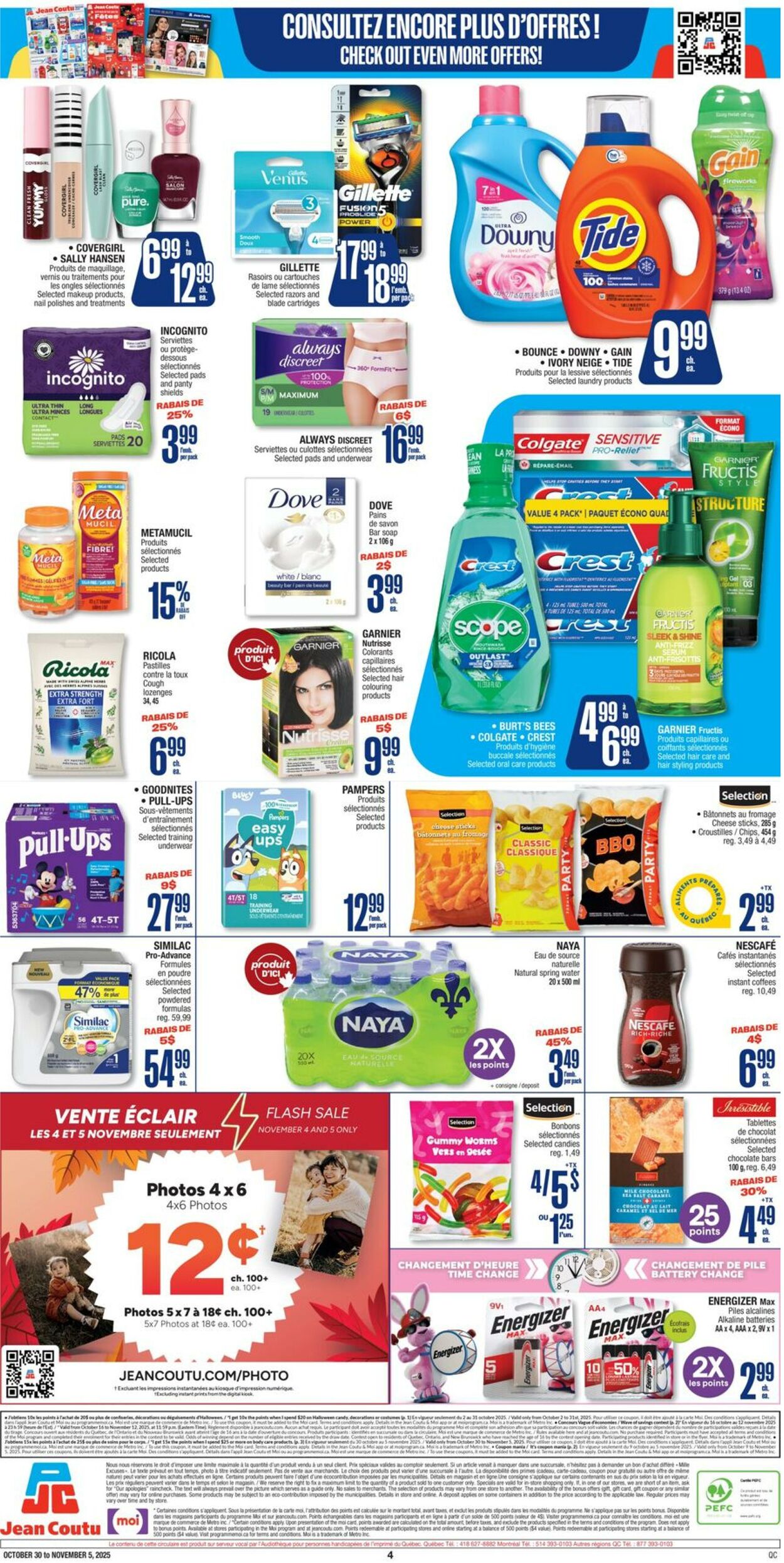 Flyer Jean Coutu 30.10.2025 - 05.11.2025
