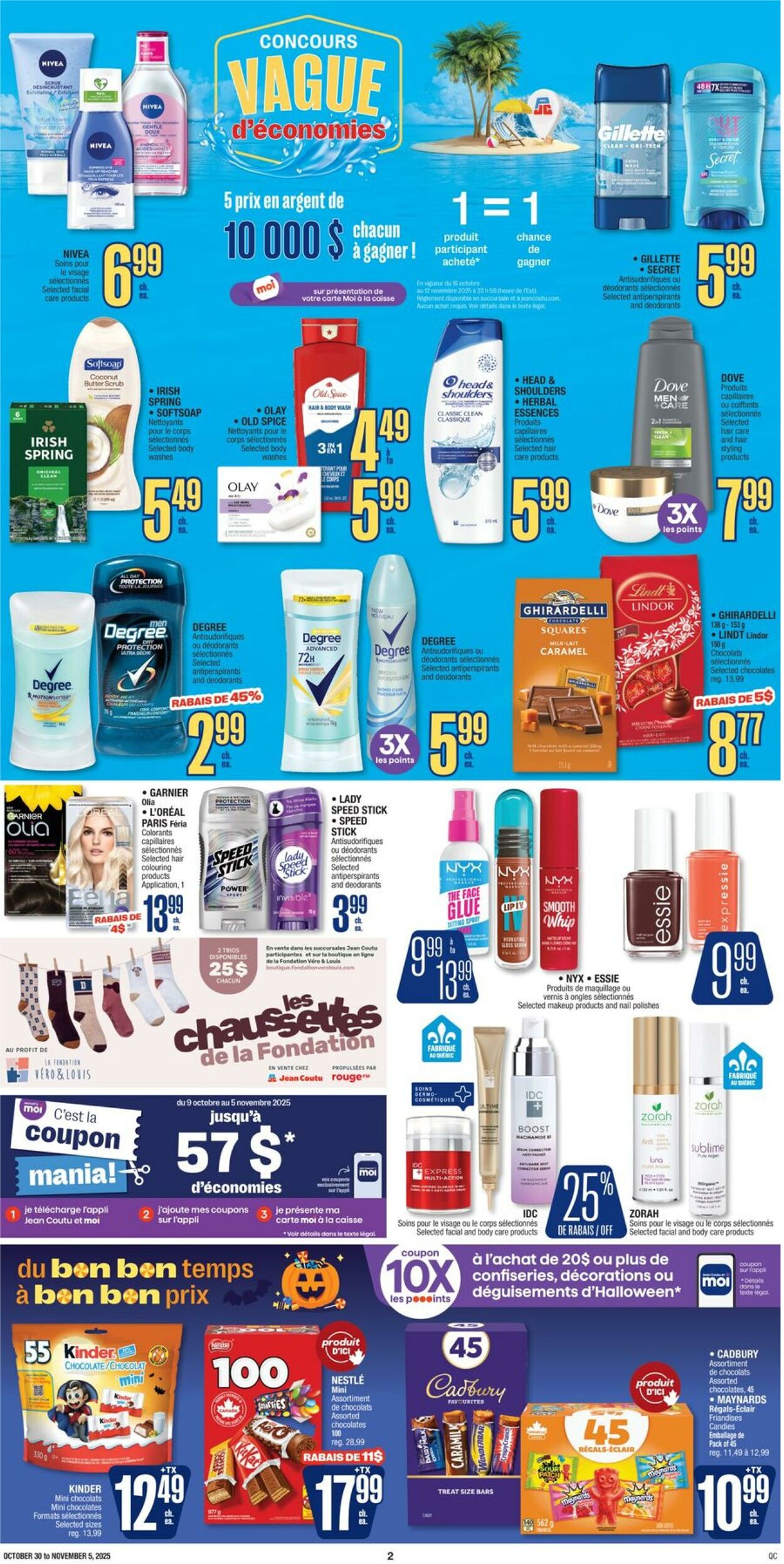 Flyer Jean Coutu 30.10.2025 - 05.11.2025