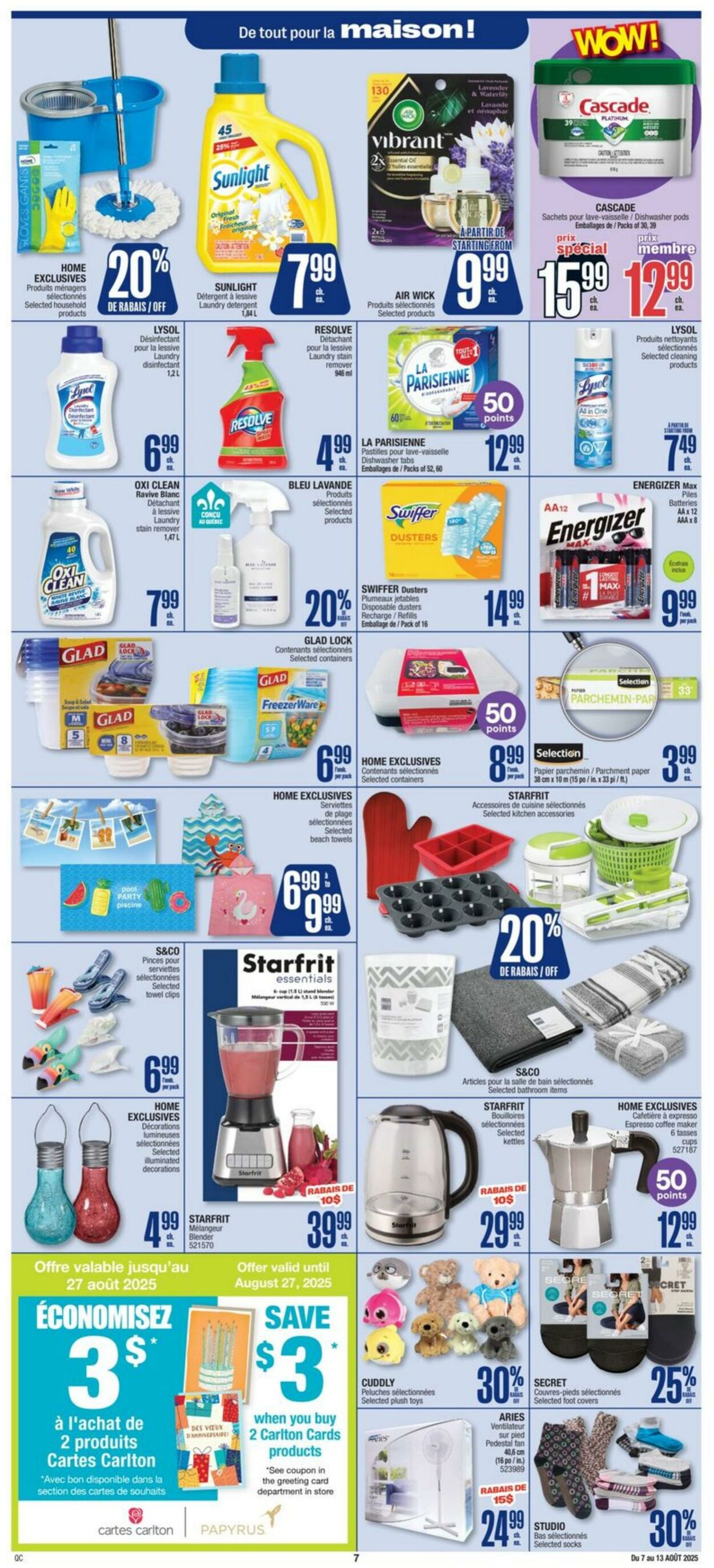 Flyer Jean Coutu 07.08.2025 - 13.08.2025