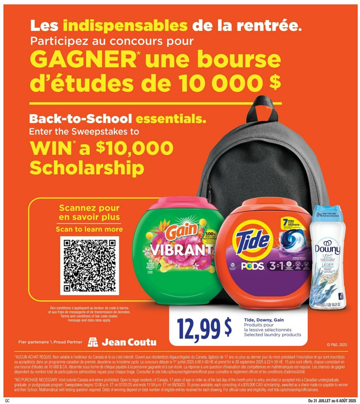 Flyer Jean Coutu 31.07.2025 - 06.08.2025