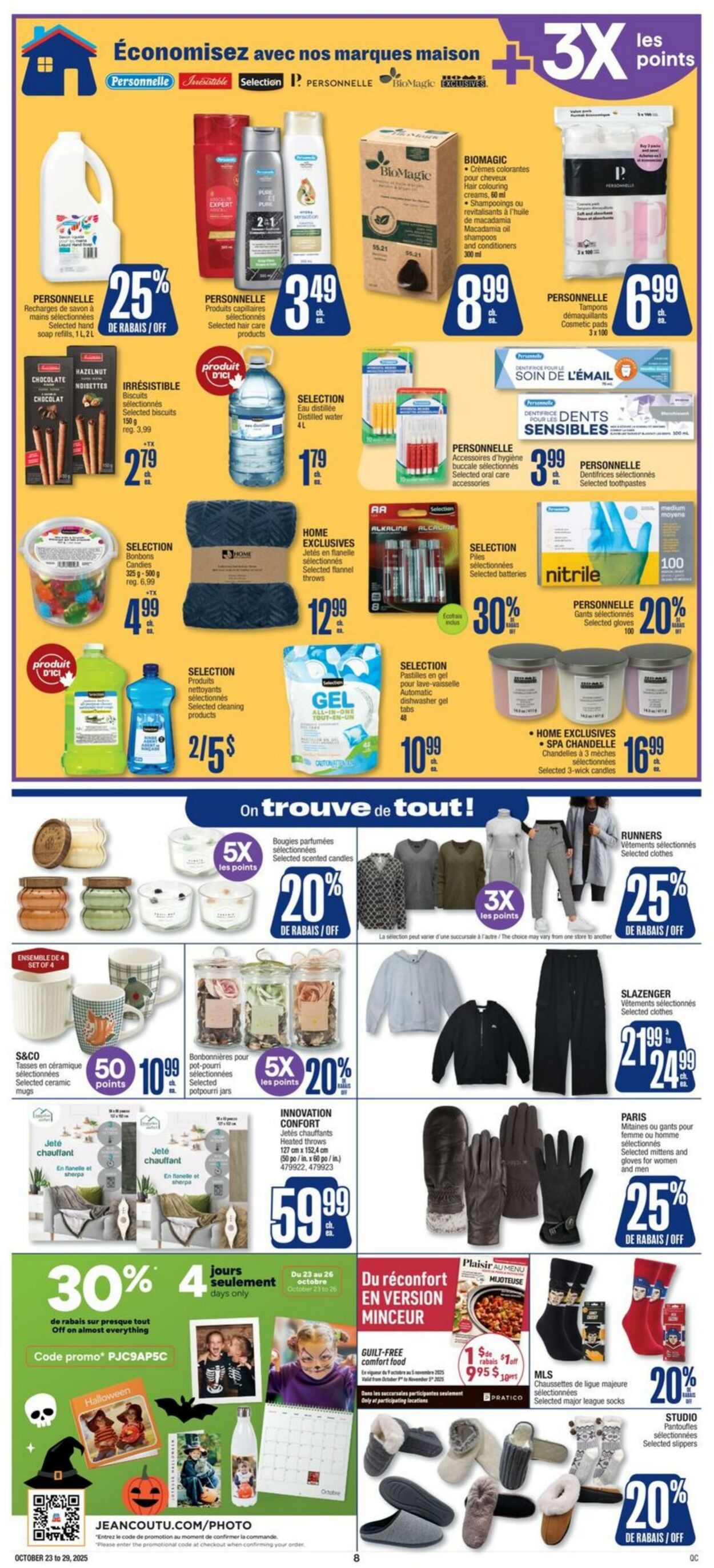 Flyer Jean Coutu 23.10.2025 - 29.10.2025