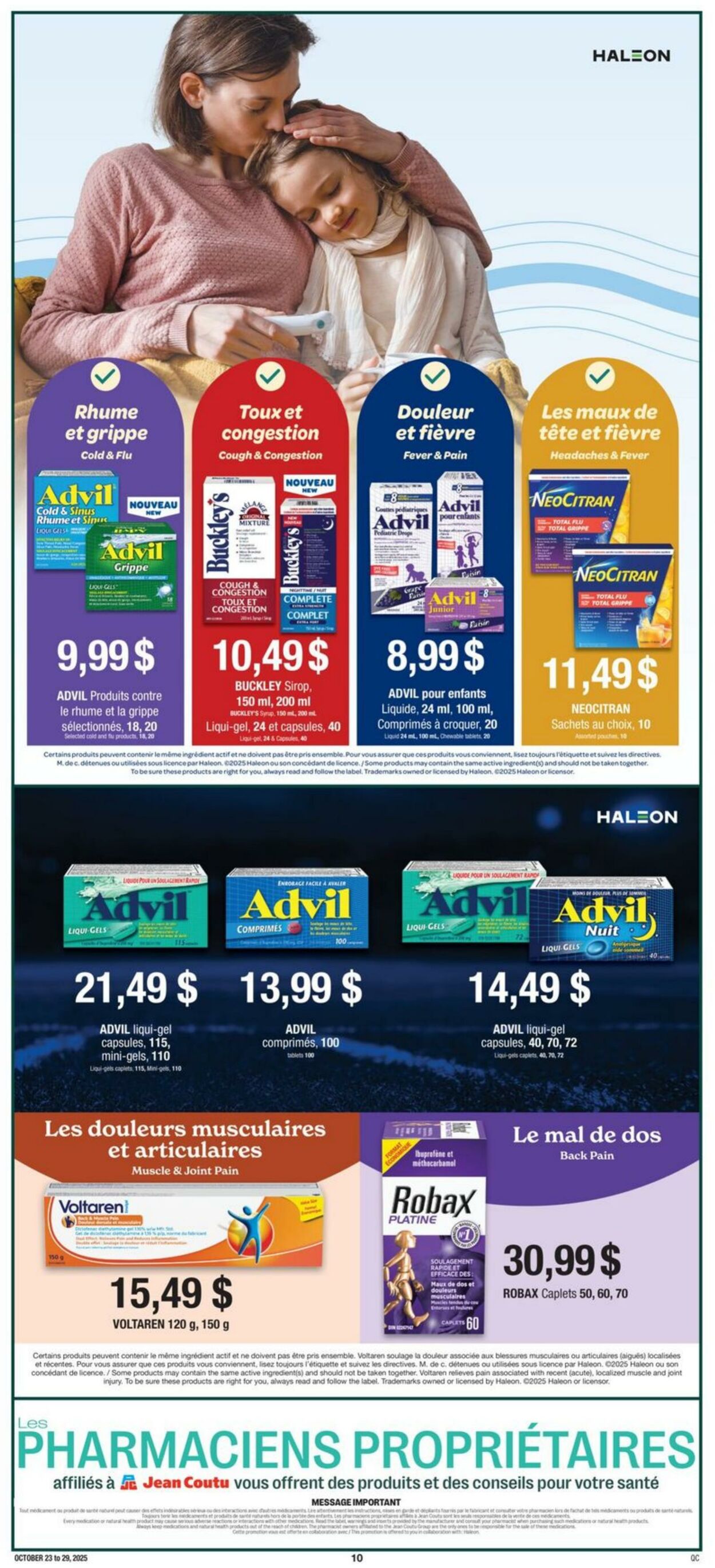 Flyer Jean Coutu 23.10.2025 - 29.10.2025
