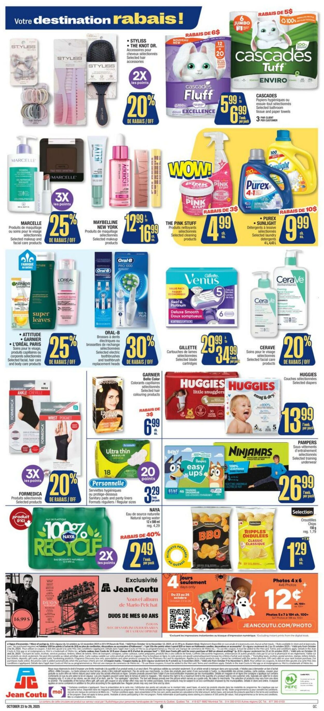 Flyer Jean Coutu 23.10.2025 - 29.10.2025