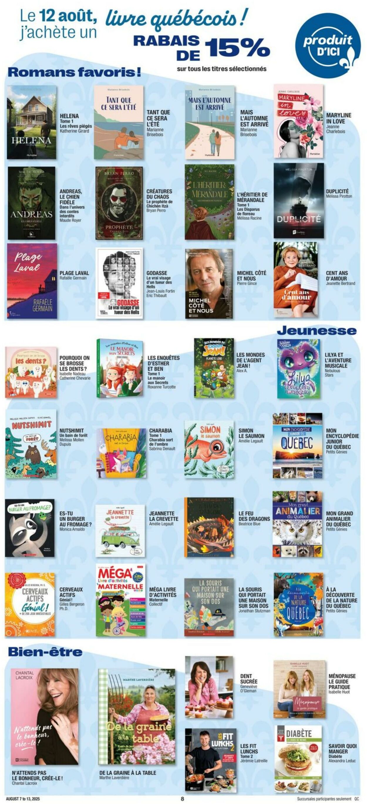Flyer Jean Coutu 07.08.2025 - 13.08.2025