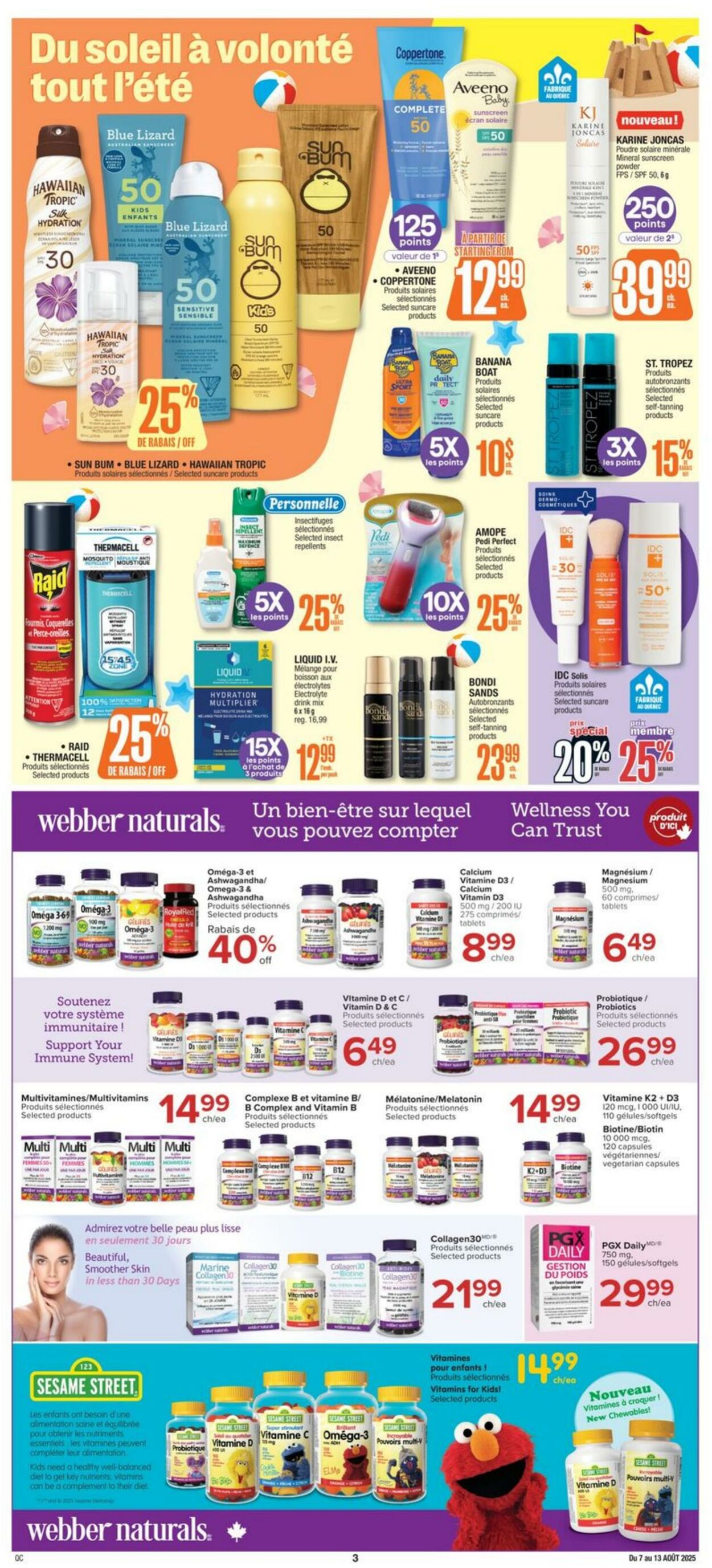 Flyer Jean Coutu 07.08.2025 - 13.08.2025