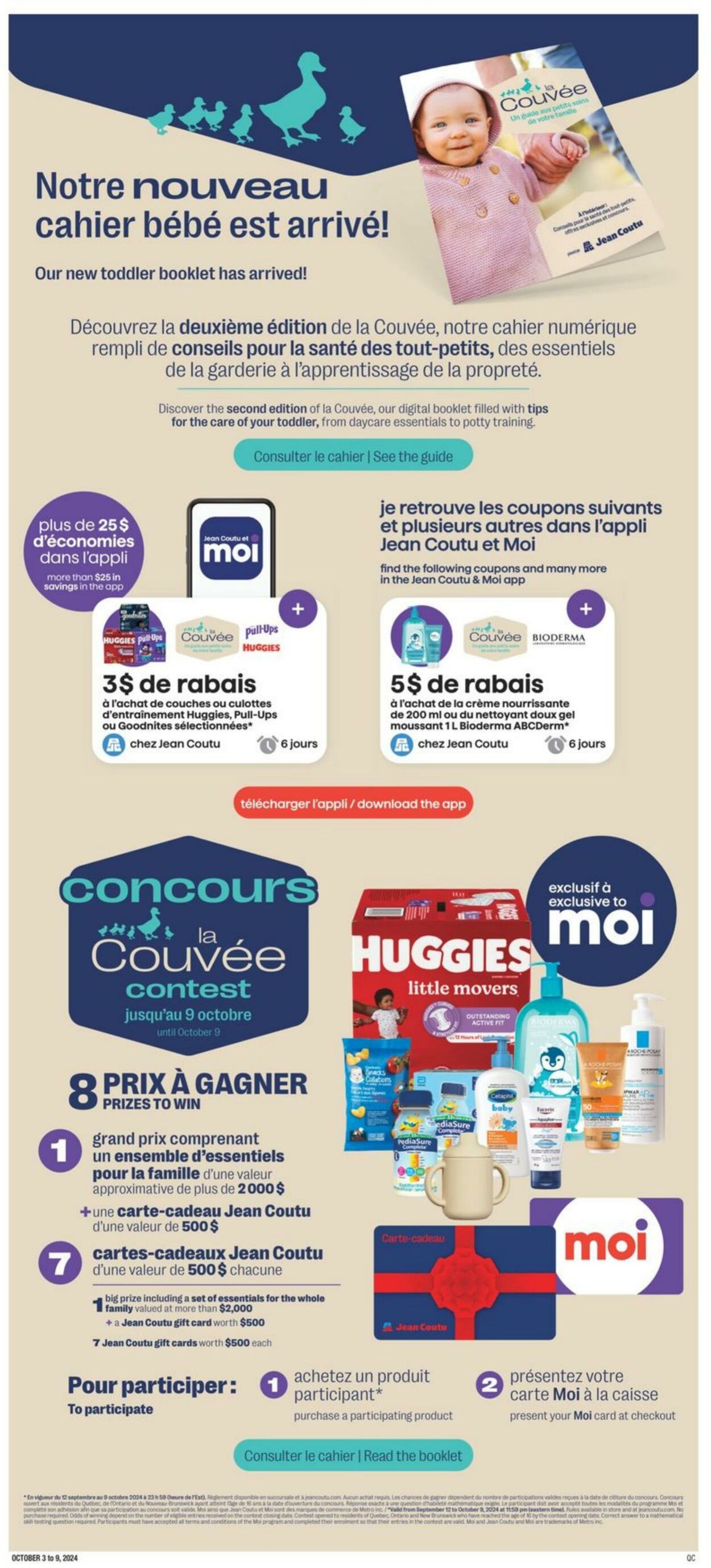 Flyer Jean Coutu 03.10.2024 - 09.10.2024