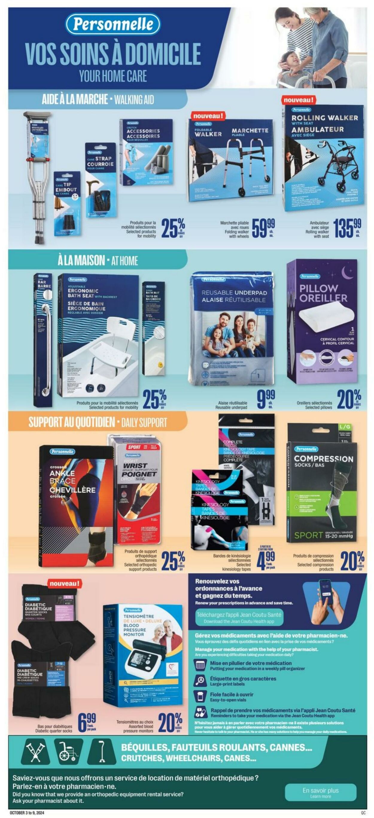 Flyer Jean Coutu 03.10.2024 - 09.10.2024