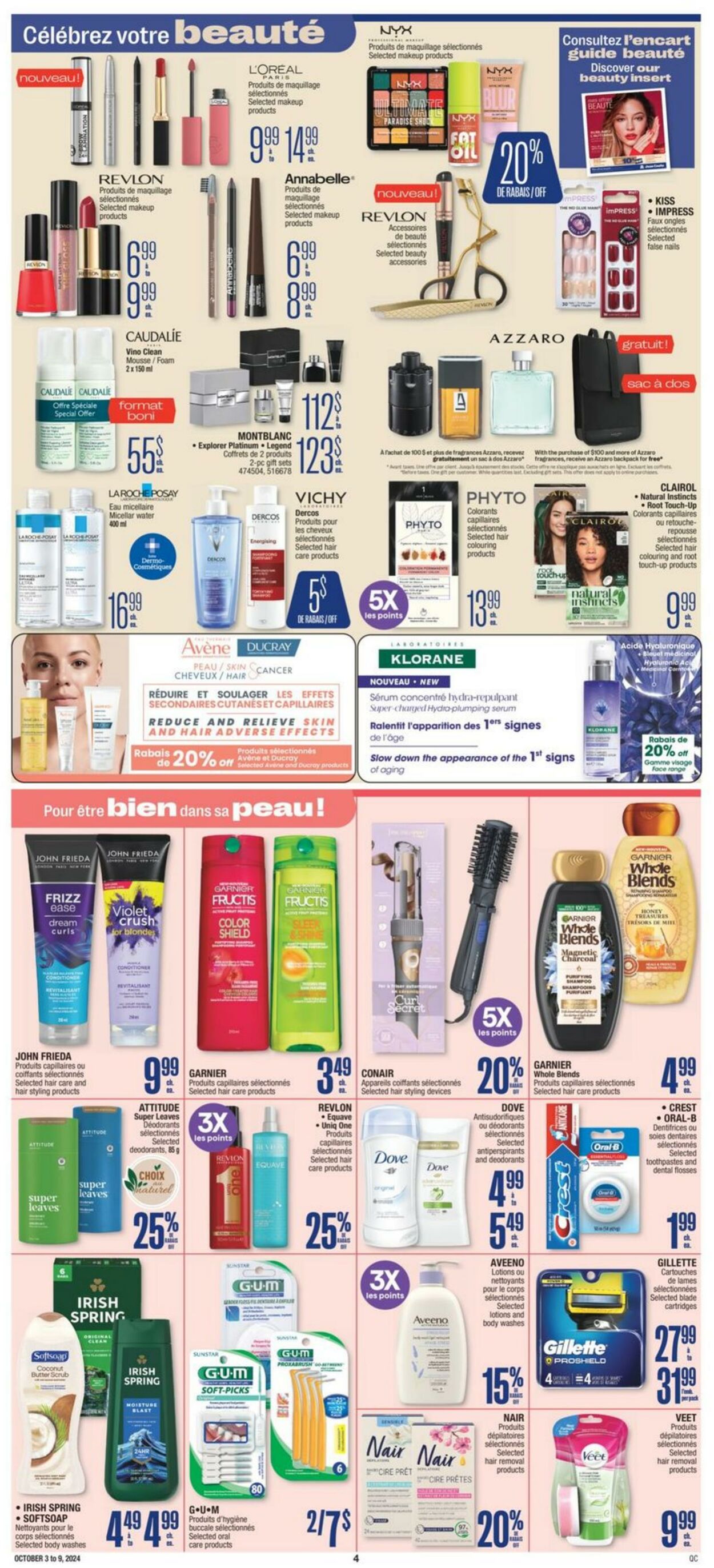 Flyer Jean Coutu 03.10.2024 - 09.10.2024