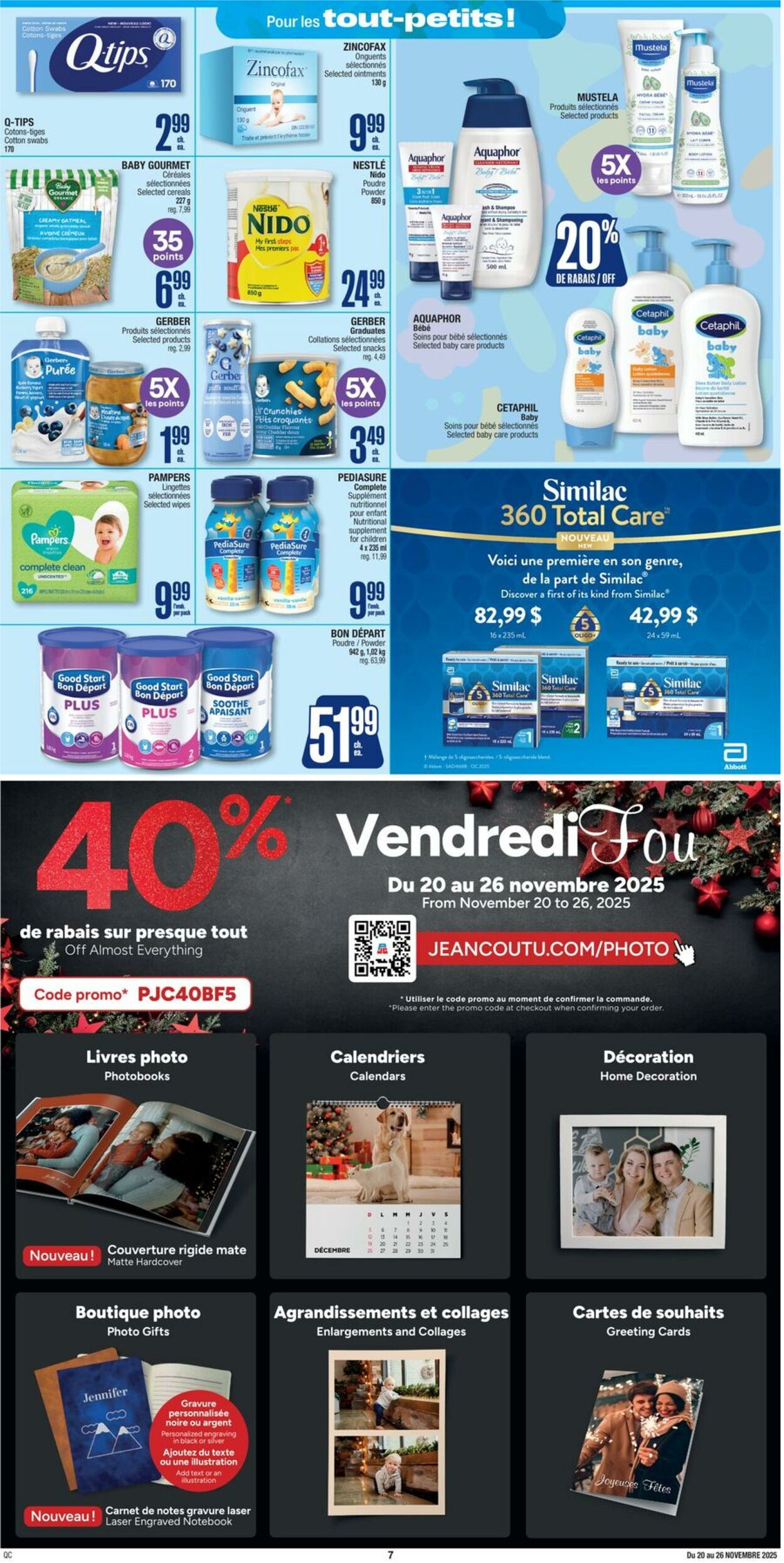 Flyer Jean Coutu 20.11.2025 - 26.11.2025