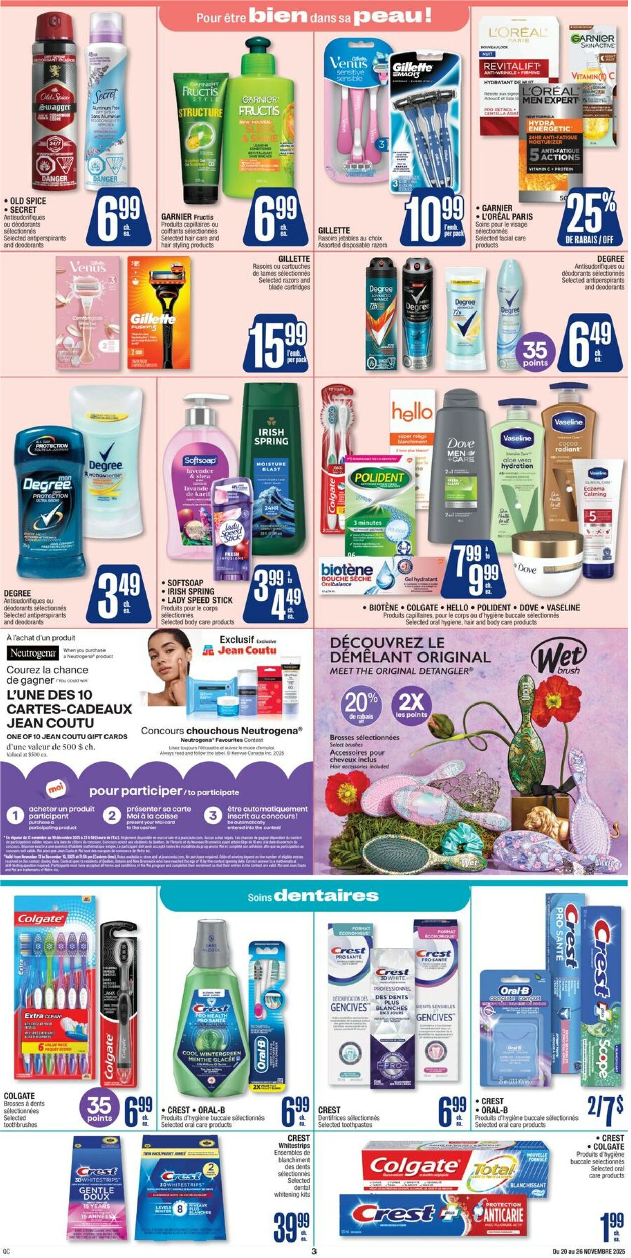 Flyer Jean Coutu 20.11.2025 - 26.11.2025