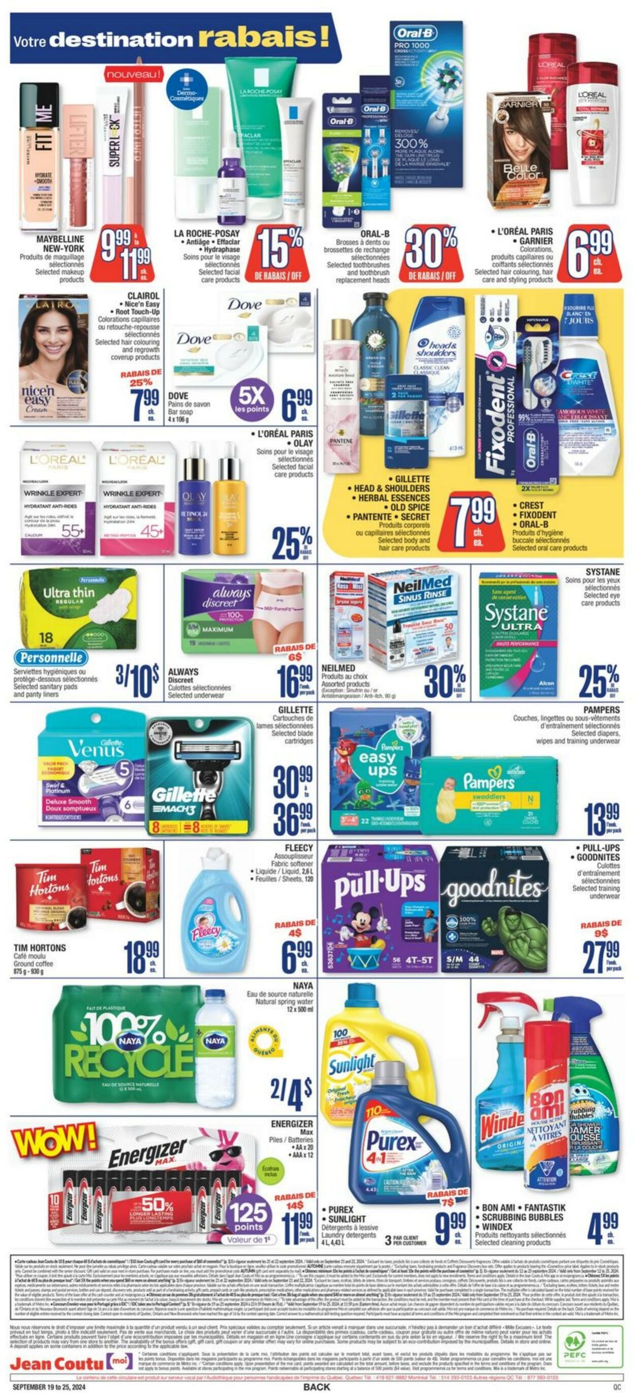 Flyer Jean Coutu 19.09.2024 - 25.09.2024