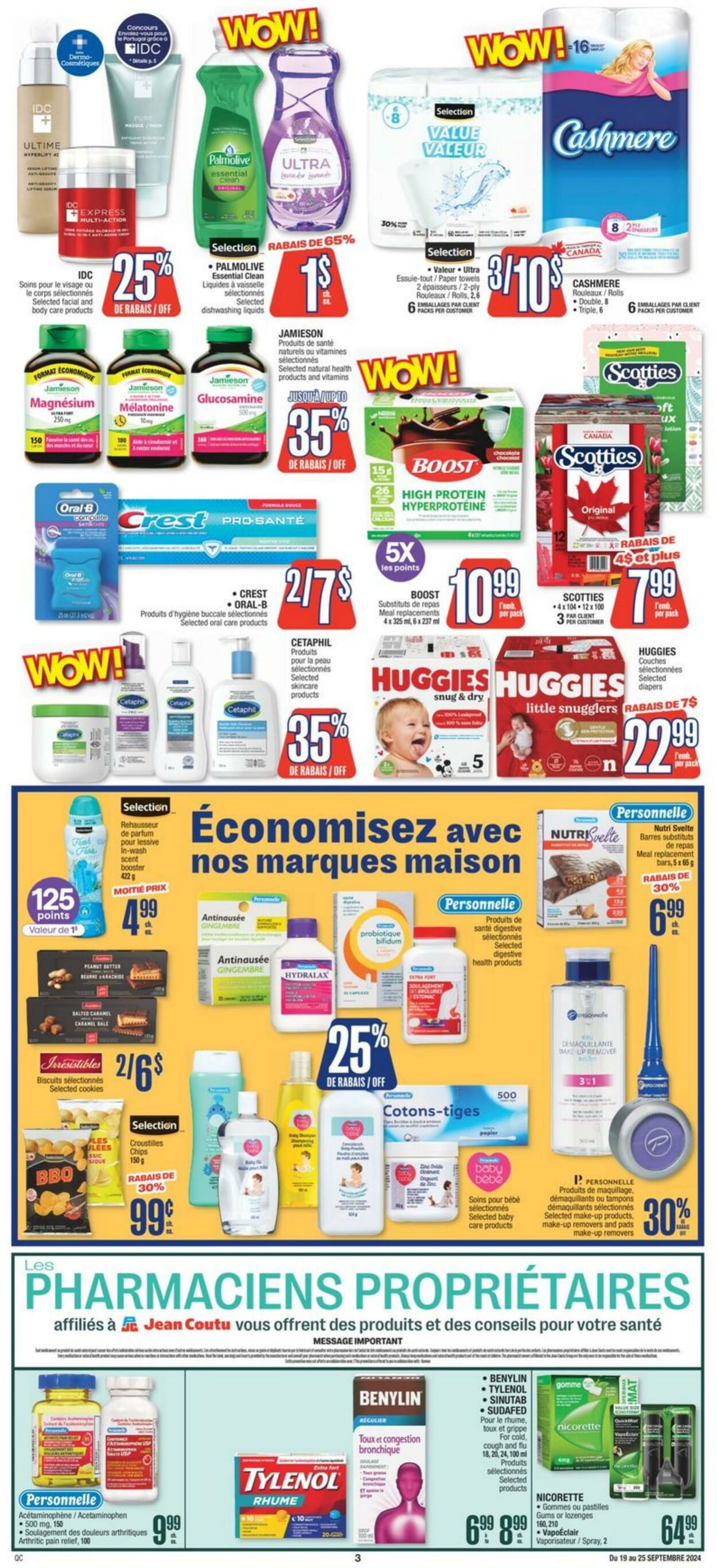 Flyer Jean Coutu 19.09.2024 - 25.09.2024