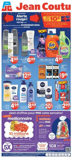 Flyer Jean Coutu 22.08.2024 - 28.08.2024