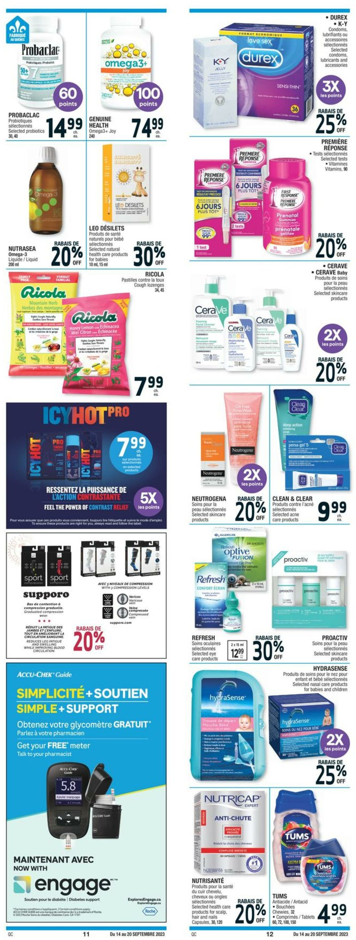 Flyer Jean Coutu 14.09.2023 - 20.09.2023