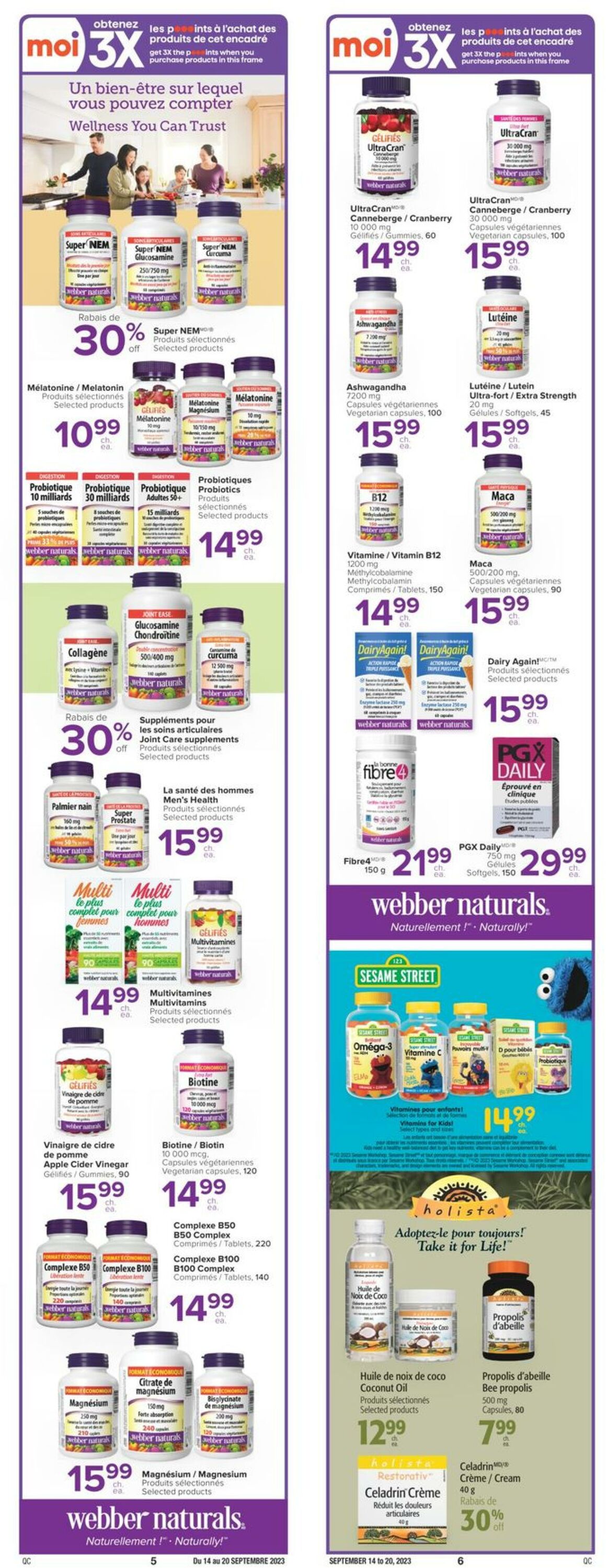 Flyer Jean Coutu 14.09.2023 - 20.09.2023