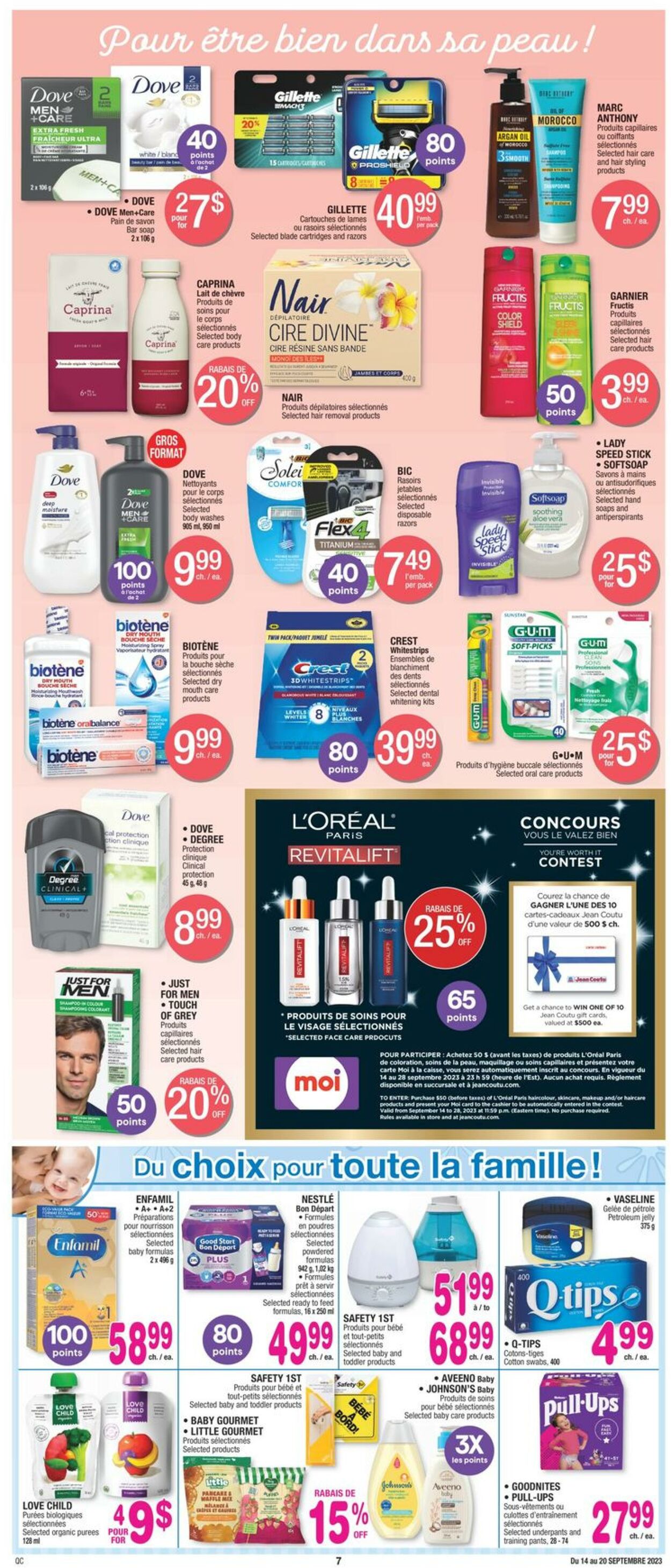 Flyer Jean Coutu 14.09.2023 - 20.09.2023