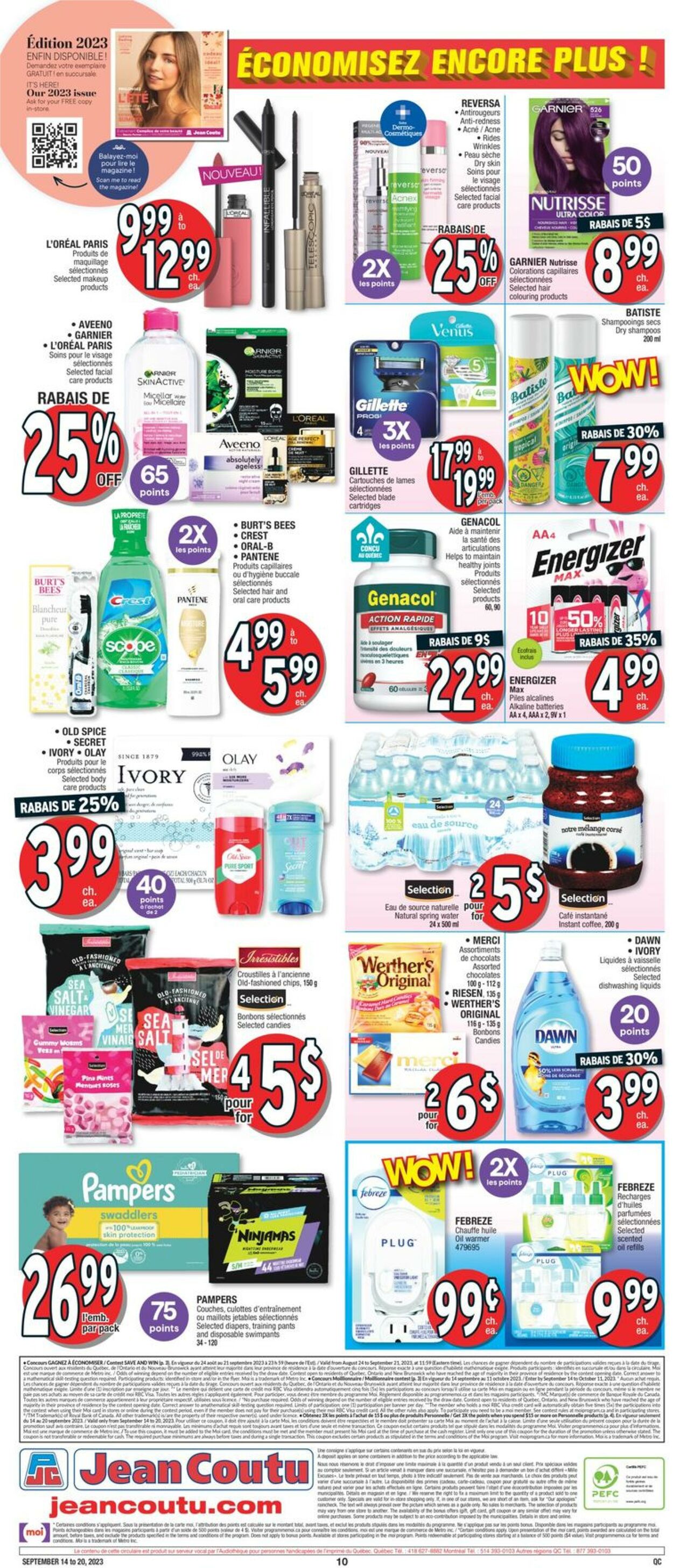 Flyer Jean Coutu 14.09.2023 - 20.09.2023