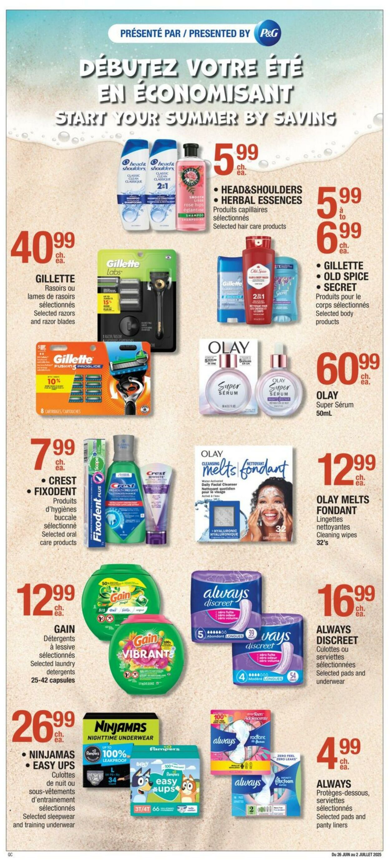 Flyer Jean Coutu 26.06.2025 - 02.07.2025
