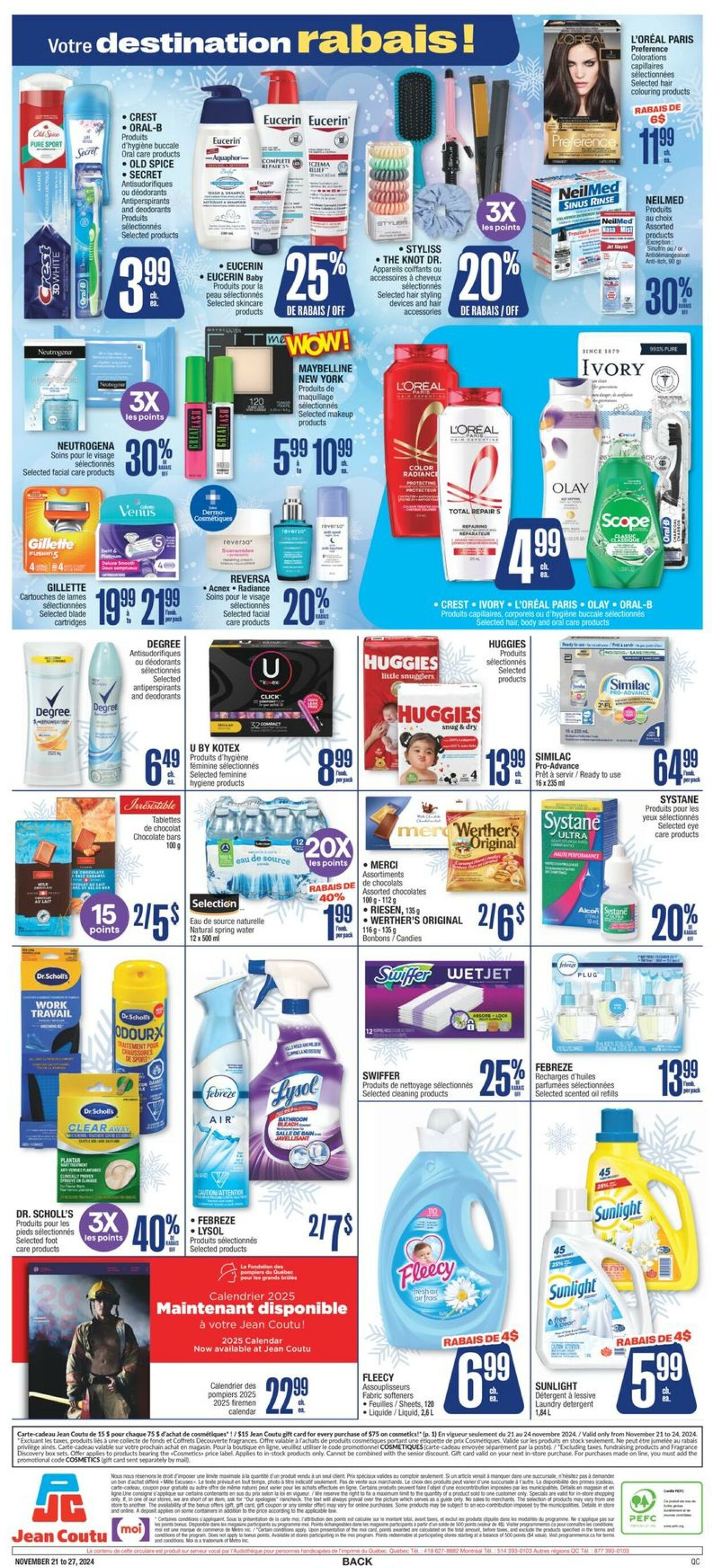 Flyer Jean Coutu 21.11.2024 - 27.11.2024