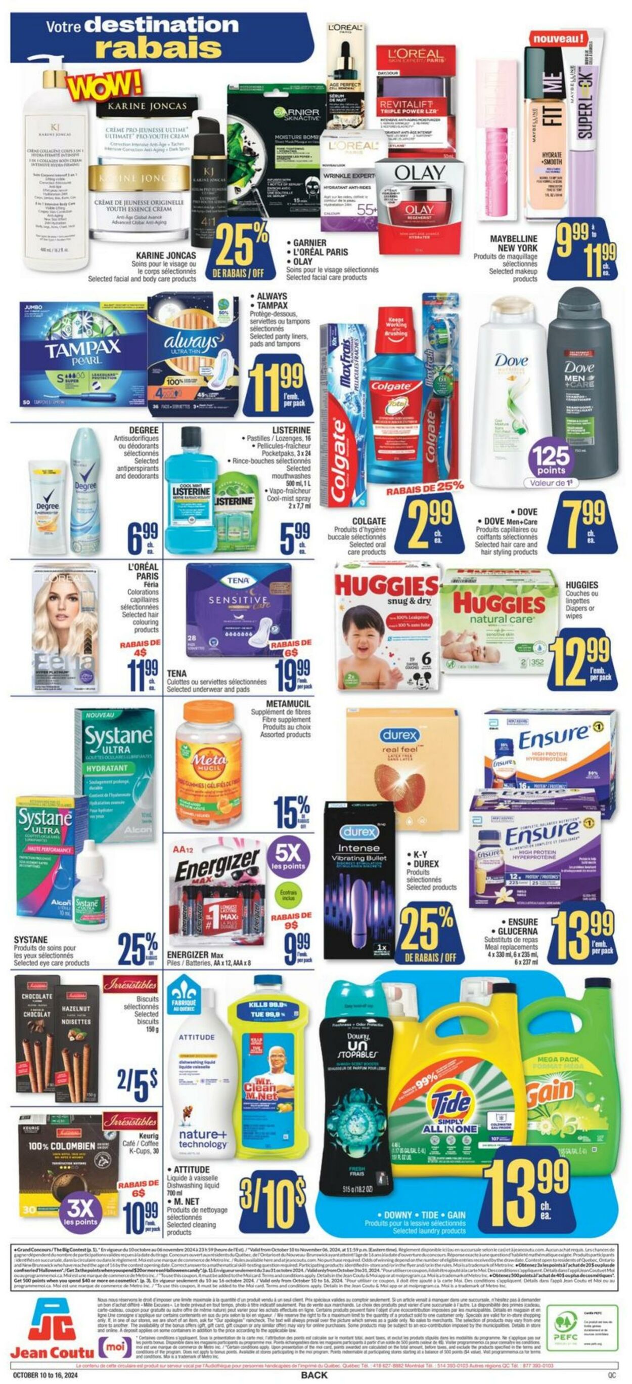 Flyer Jean Coutu 10.10.2024 - 16.10.2024