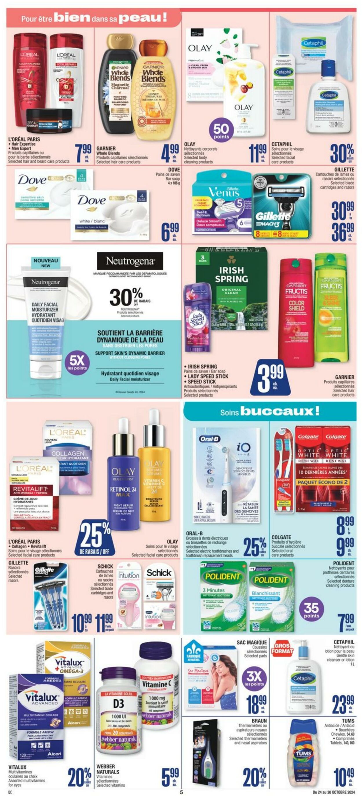 Flyer Jean Coutu 24.10.2024 - 30.10.2024