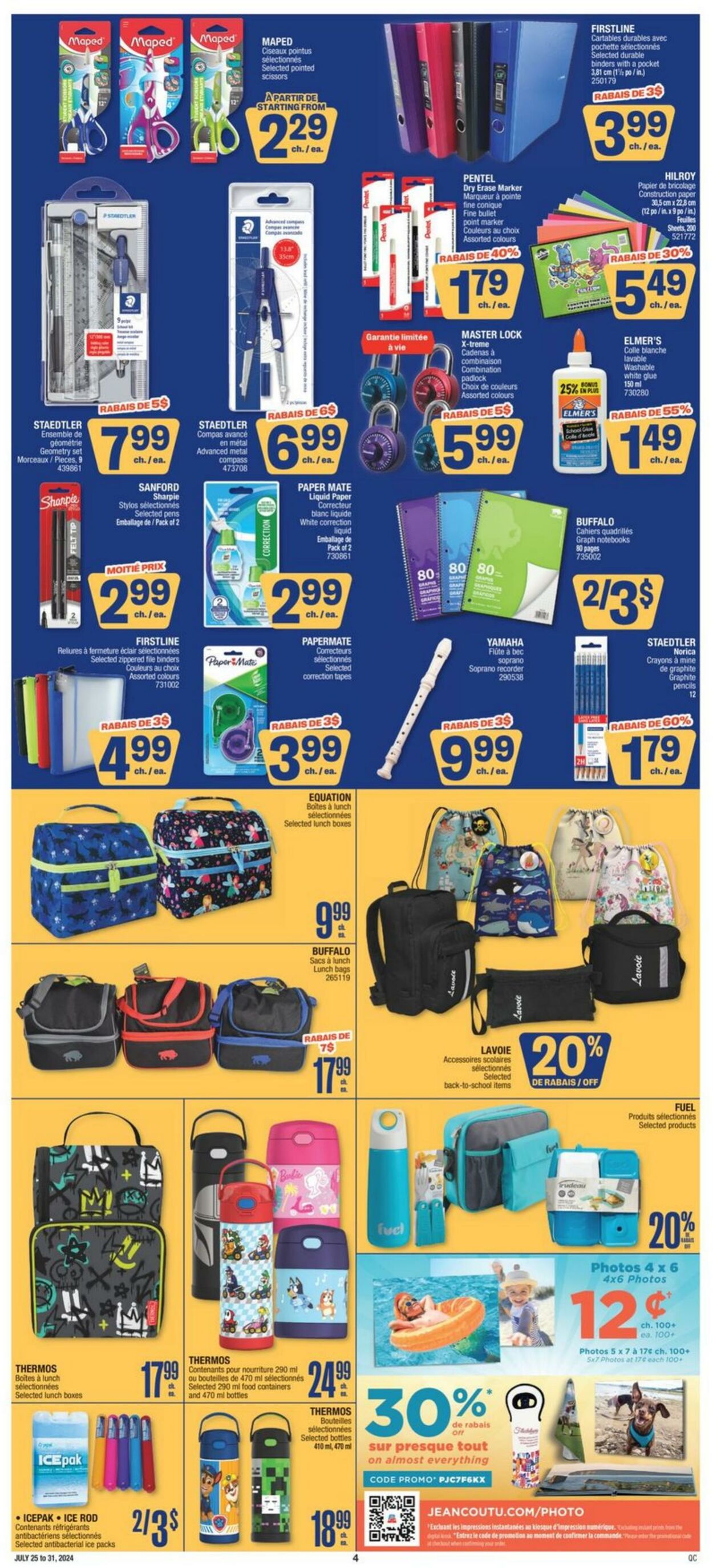 Flyer Jean Coutu 25.07.2024 - 31.07.2024