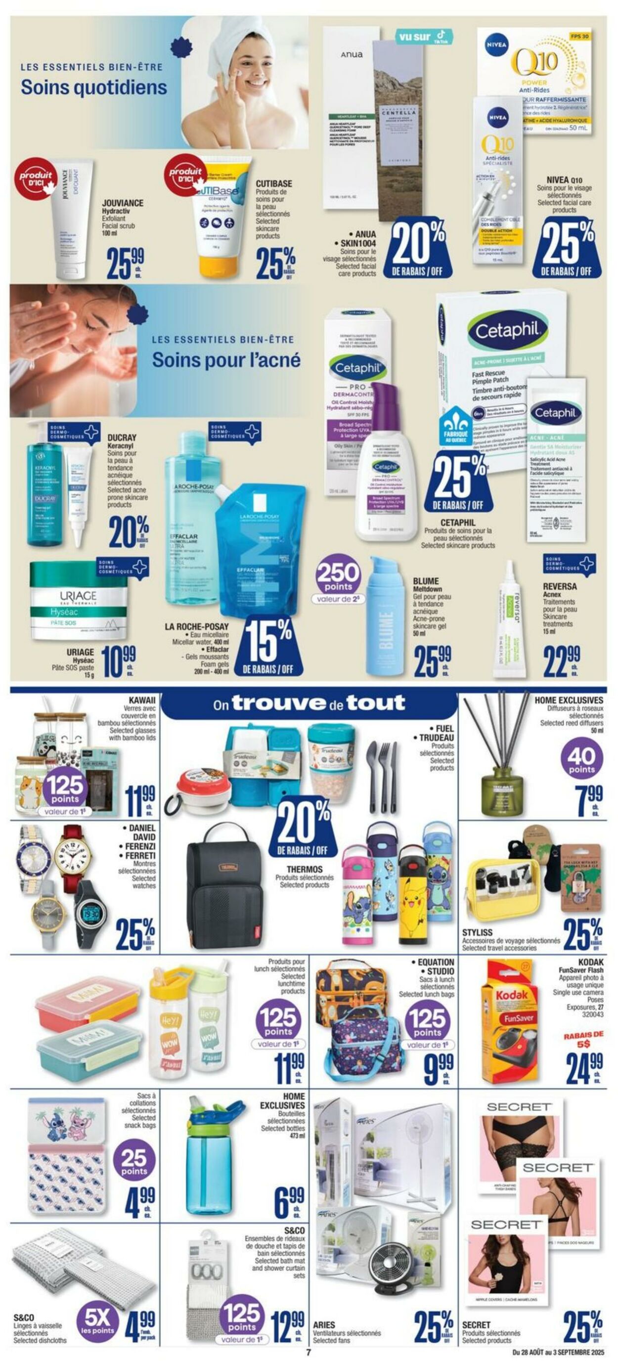 Flyer Jean Coutu 28.08.2025 - 03.09.2025
