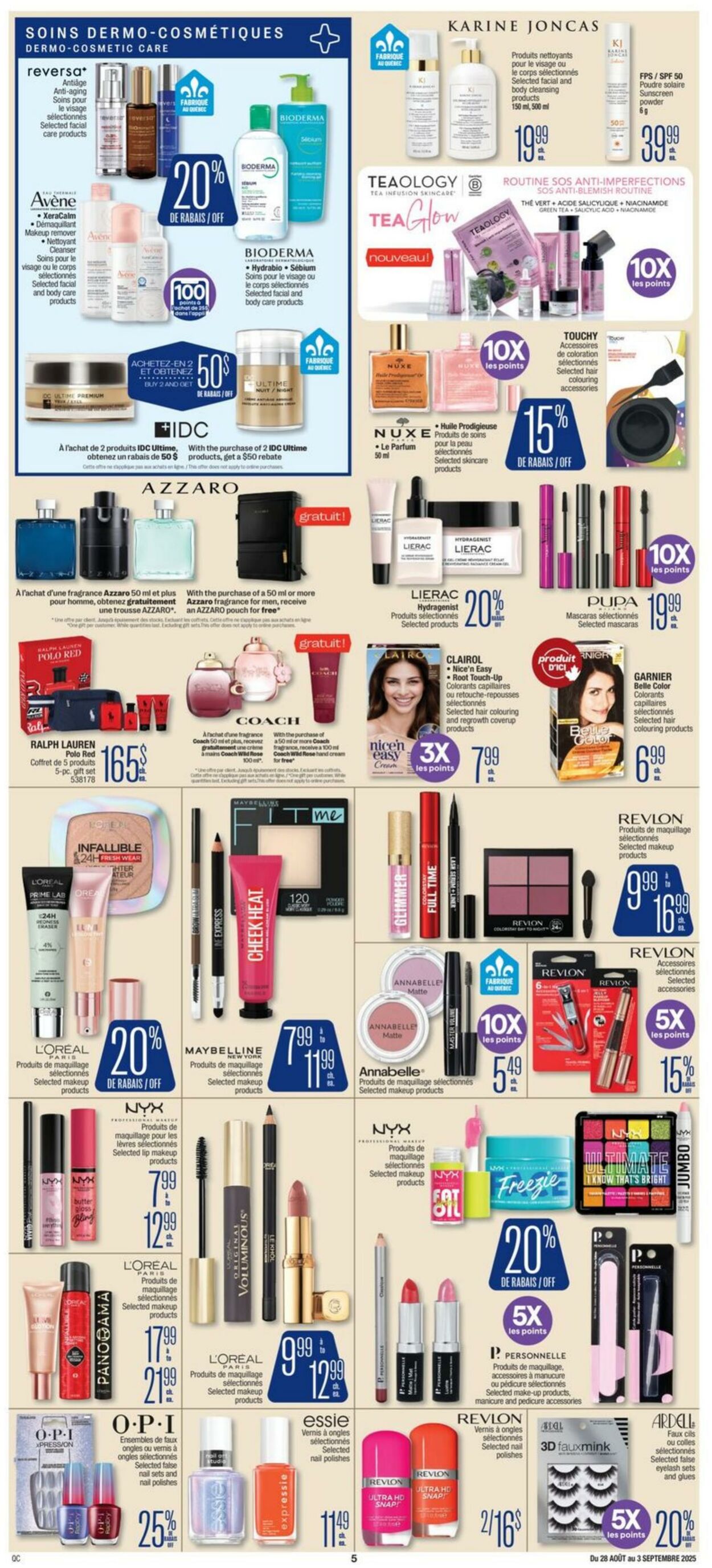 Flyer Jean Coutu 28.08.2025 - 03.09.2025