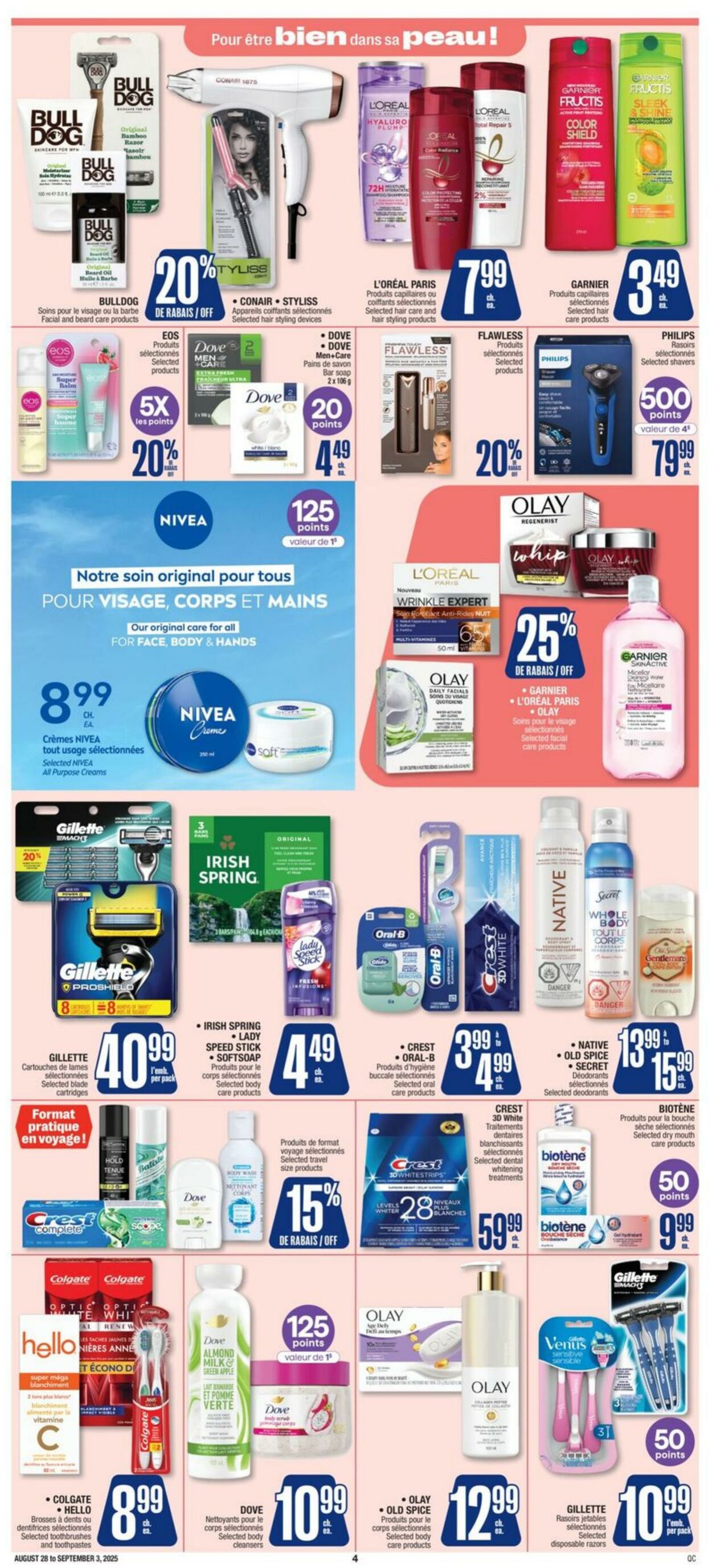 Flyer Jean Coutu 28.08.2025 - 03.09.2025