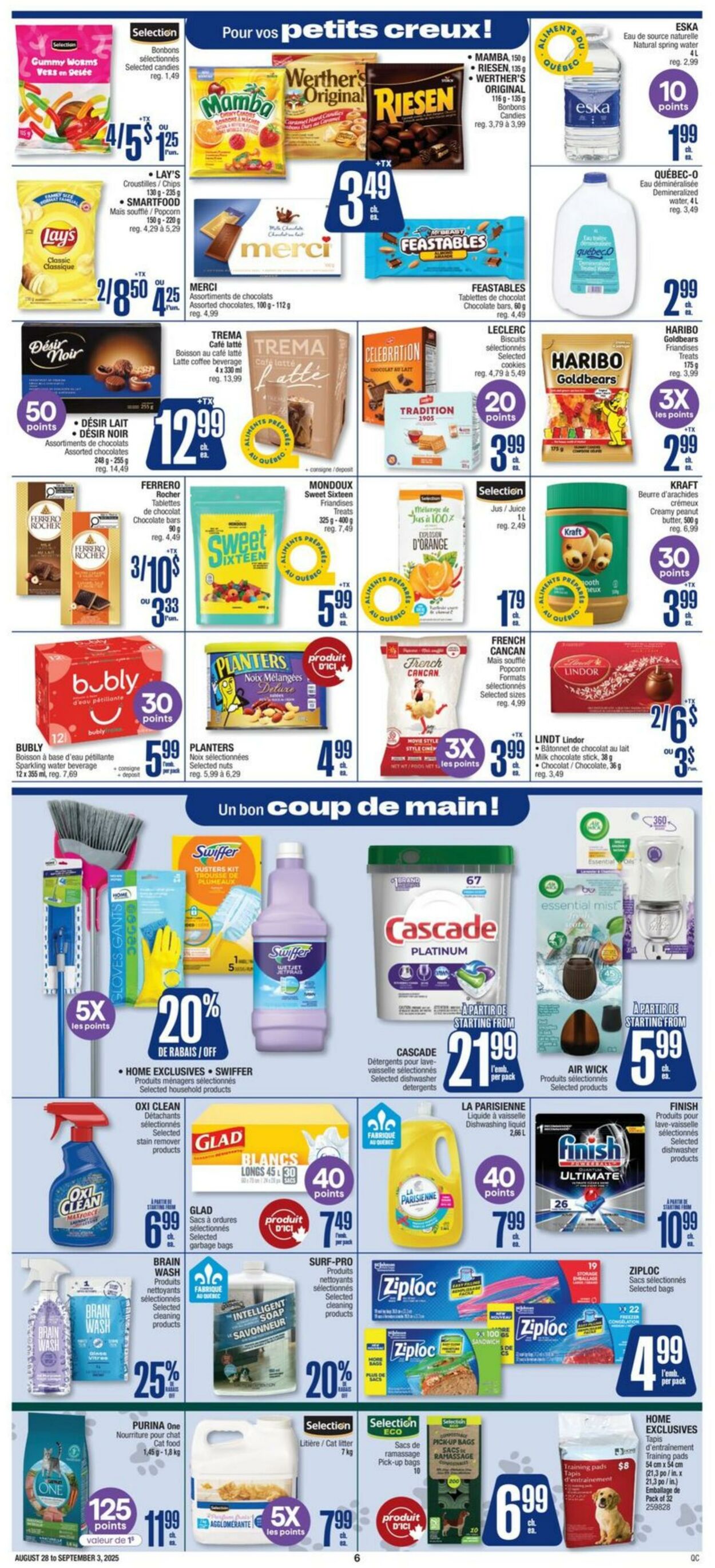 Flyer Jean Coutu 28.08.2025 - 03.09.2025