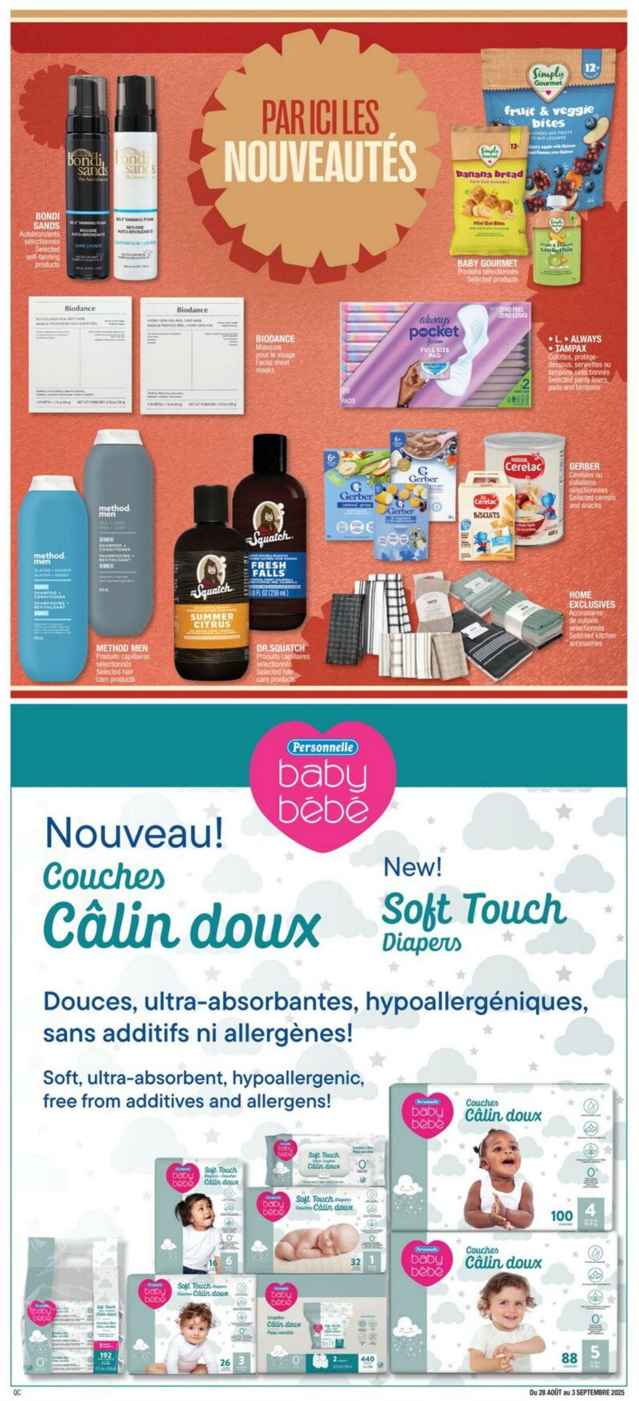 Flyer Jean Coutu 28.08.2025 - 03.09.2025