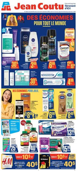 Flyer Jean Coutu 28.08.2025 - 03.09.2025