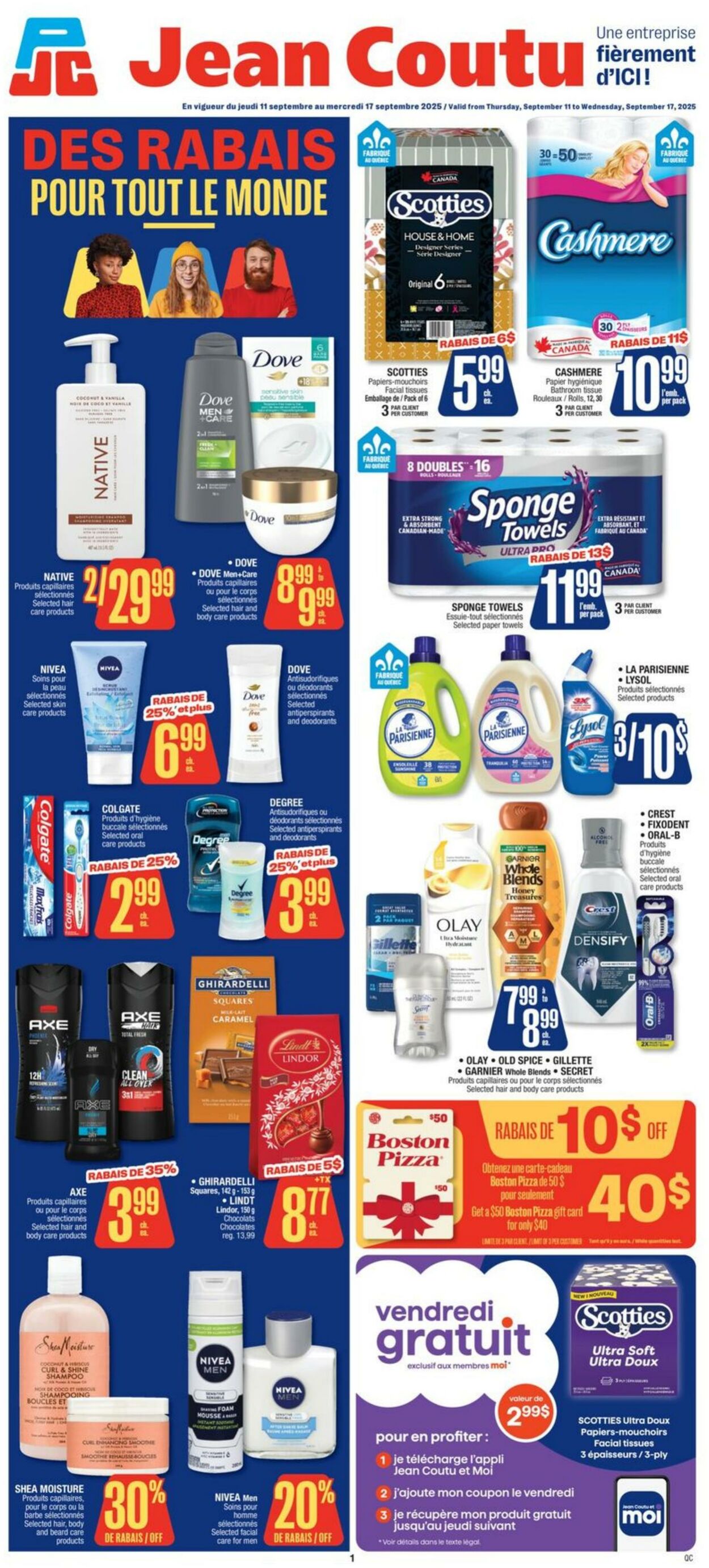 Flyer Jean Coutu 11.09.2025 - 17.09.2025