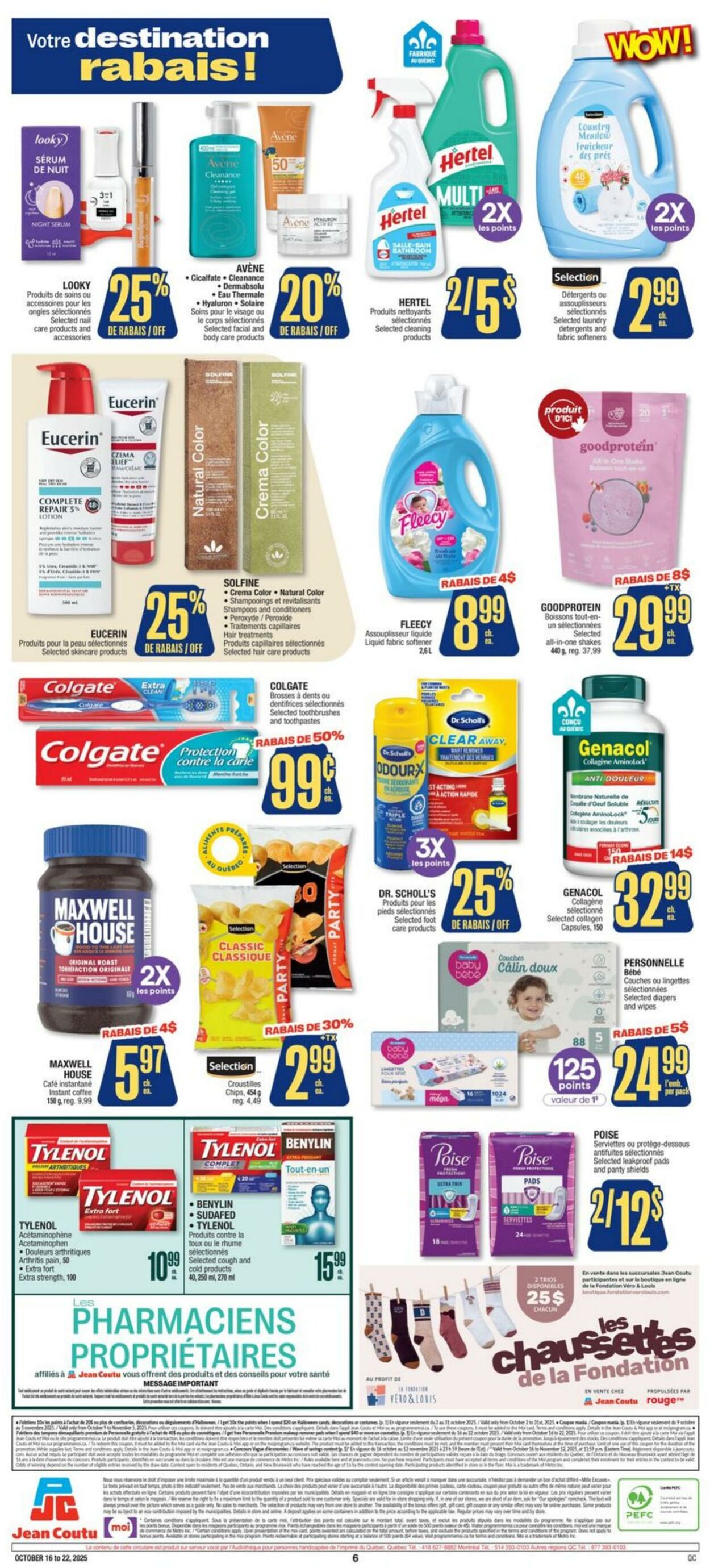 Flyer Jean Coutu 16.10.2025 - 22.10.2025