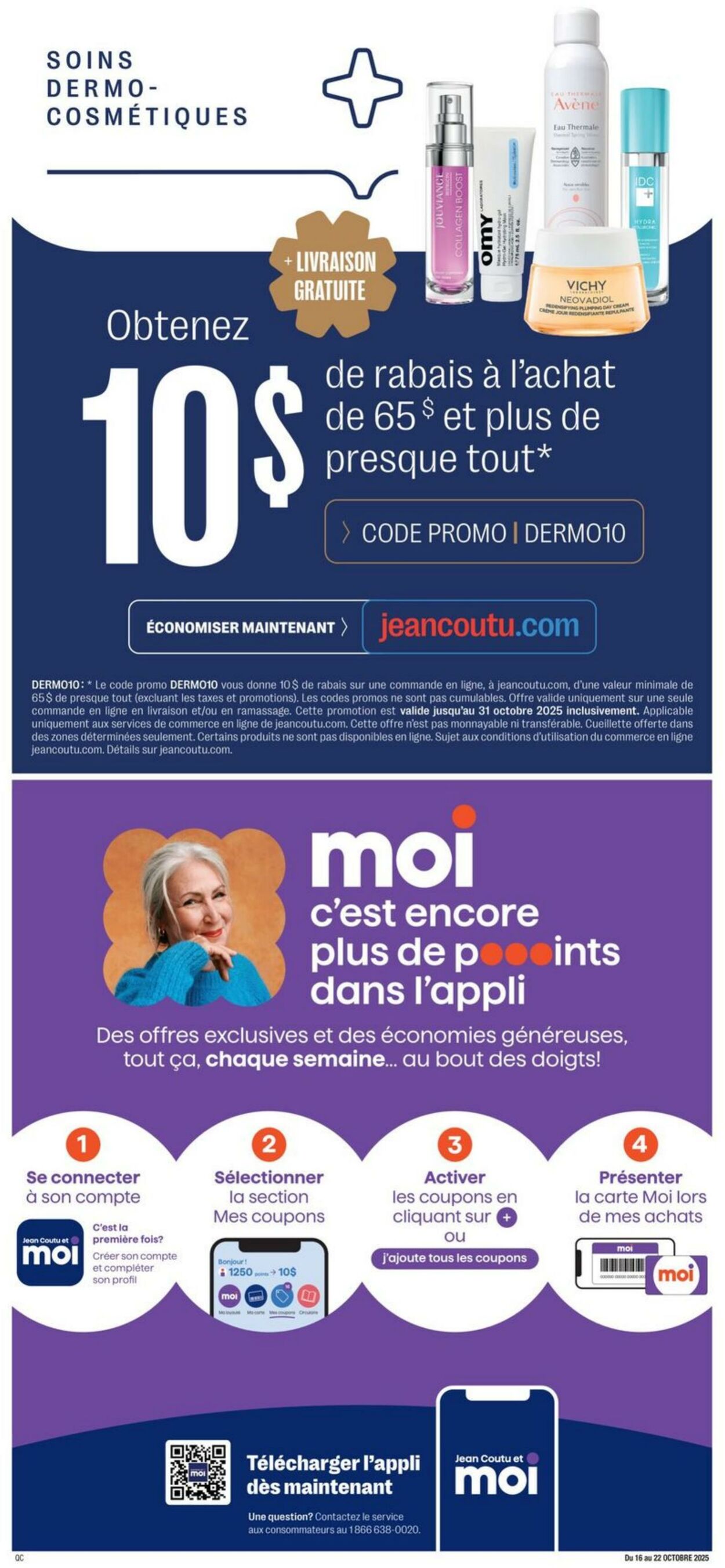 Flyer Jean Coutu 16.10.2025 - 22.10.2025