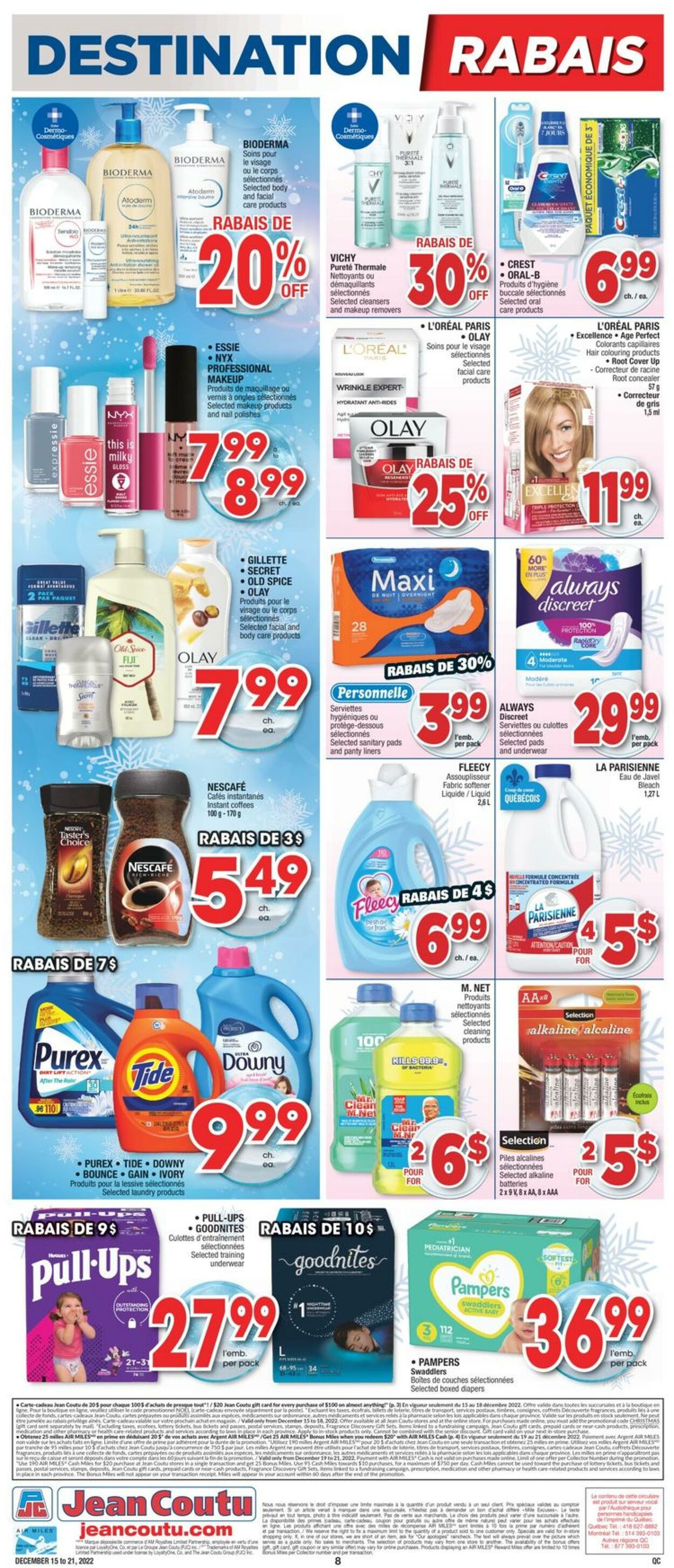 Flyer Jean Coutu 15.12.2022 - 21.12.2022