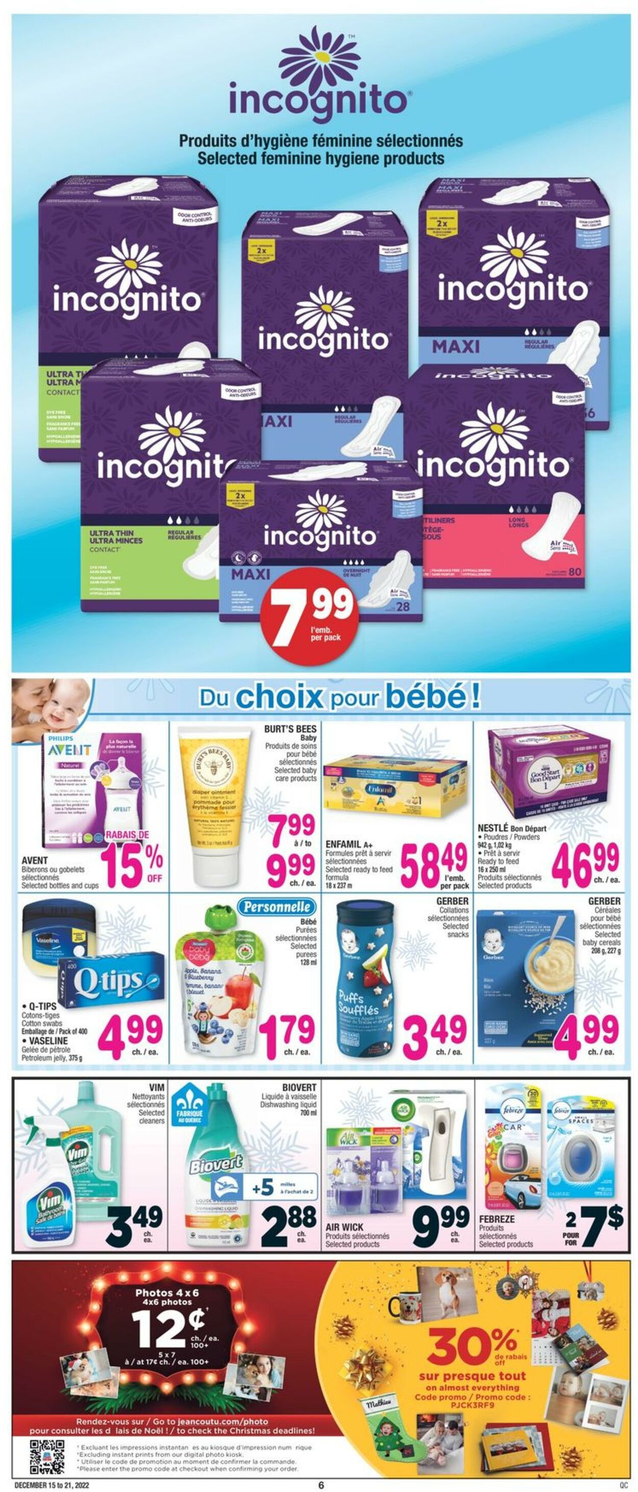 Flyer Jean Coutu 15.12.2022 - 21.12.2022