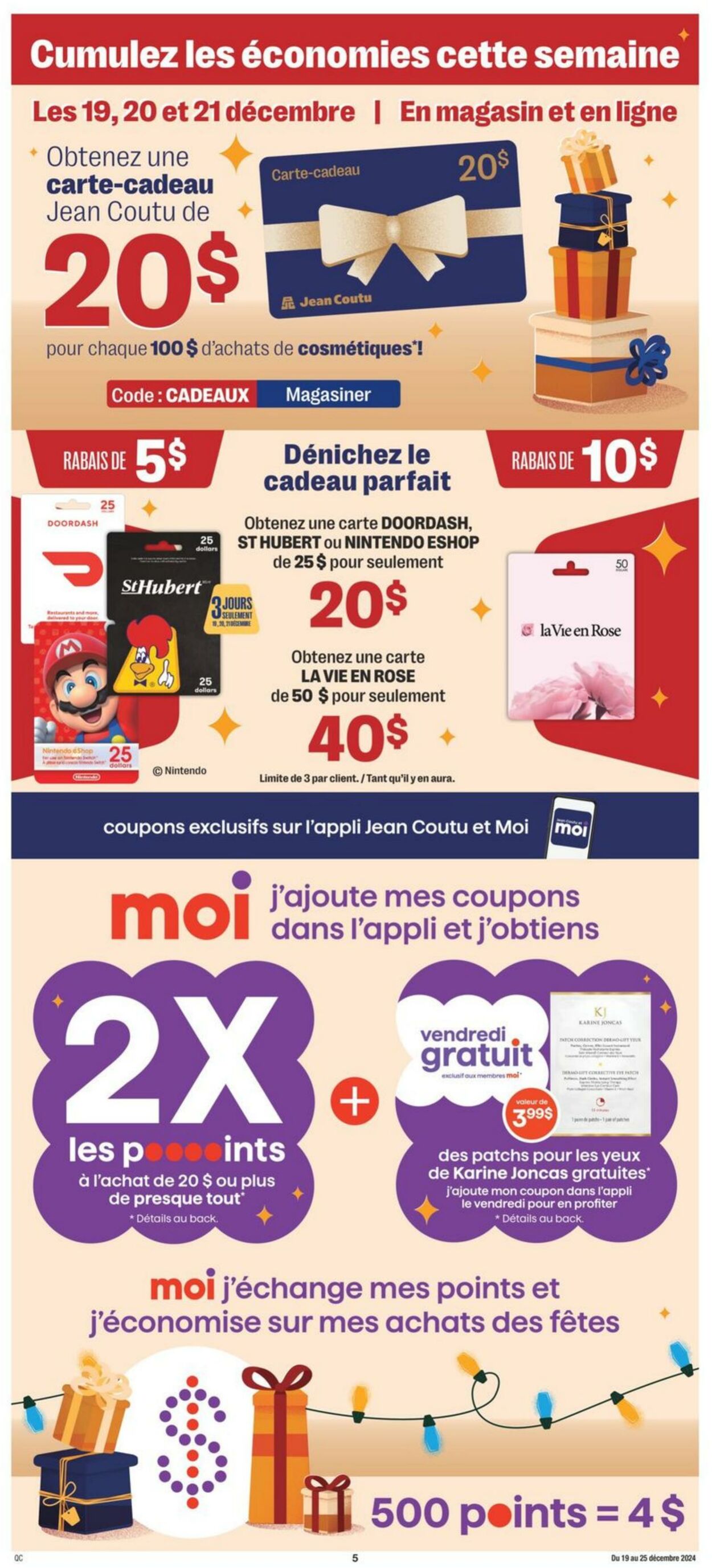 Flyer Jean Coutu 19.12.2024 - 25.12.2024