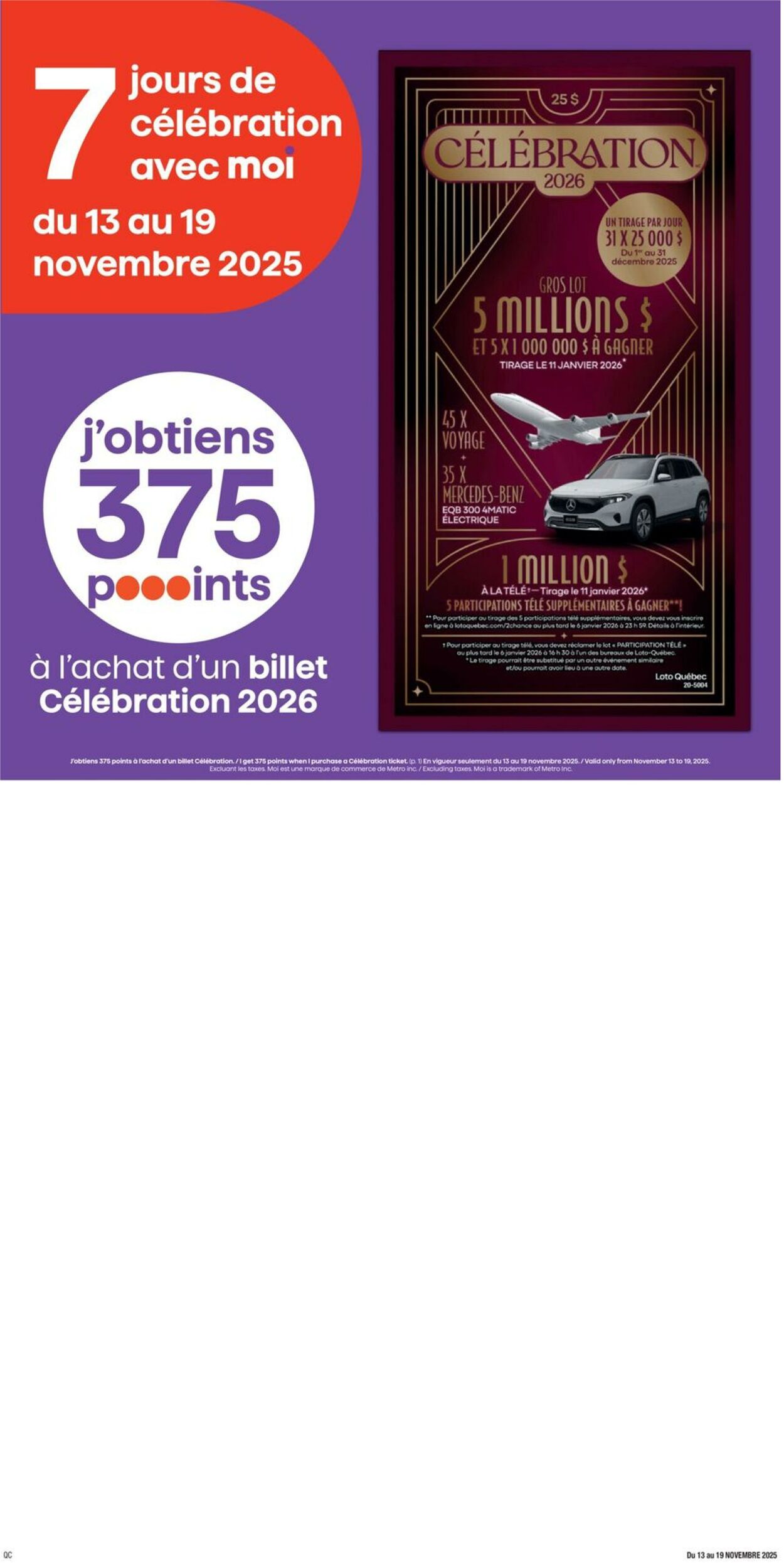 Flyer Jean Coutu 13.11.2025 - 19.11.2025