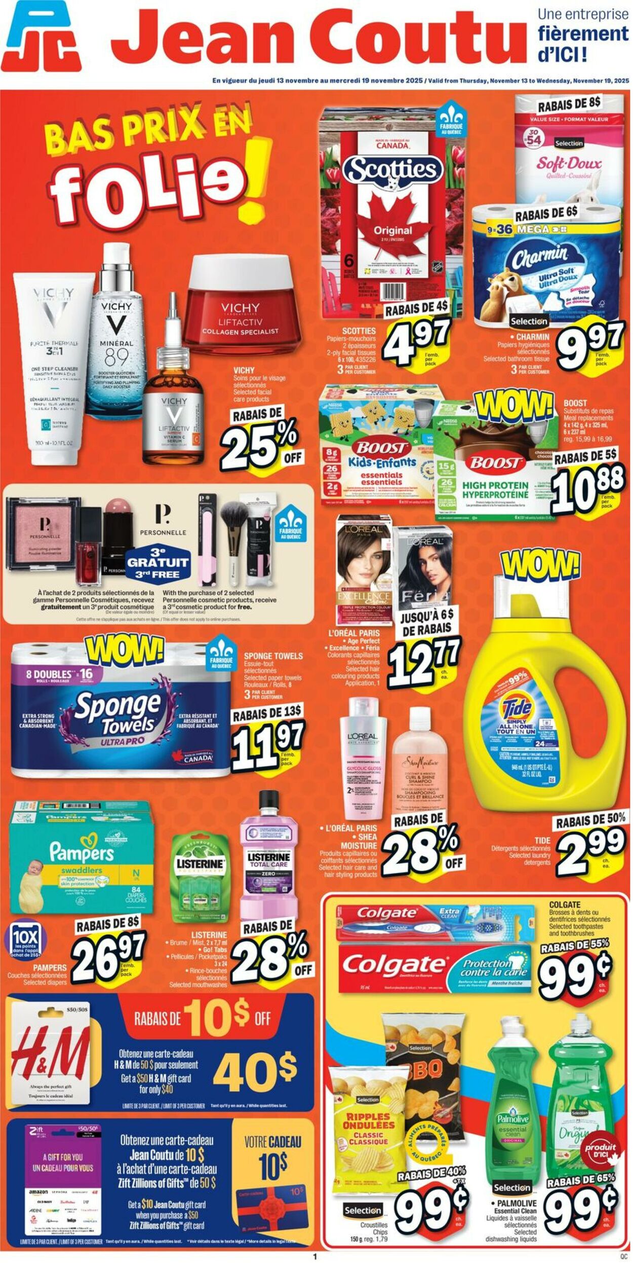 Flyer Jean Coutu 13.11.2025 - 19.11.2025
