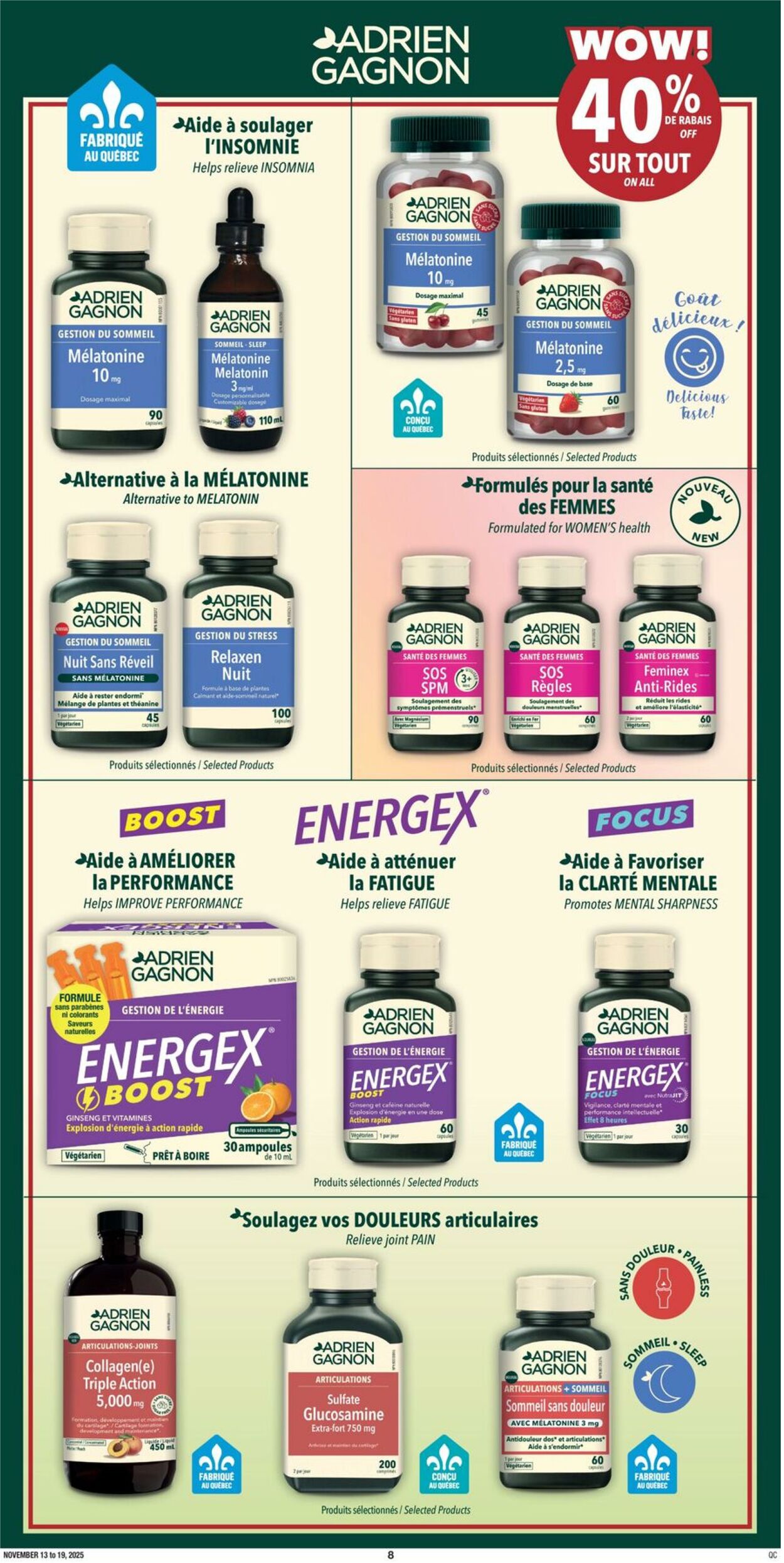 Flyer Jean Coutu 13.11.2025 - 19.11.2025