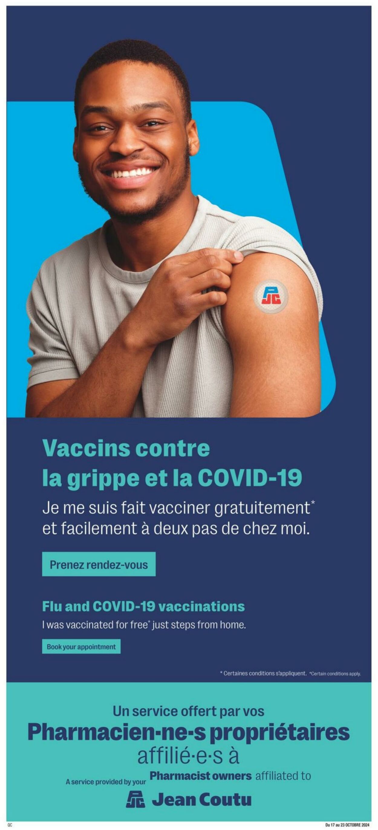 Flyer Jean Coutu 17.10.2024 - 23.10.2024