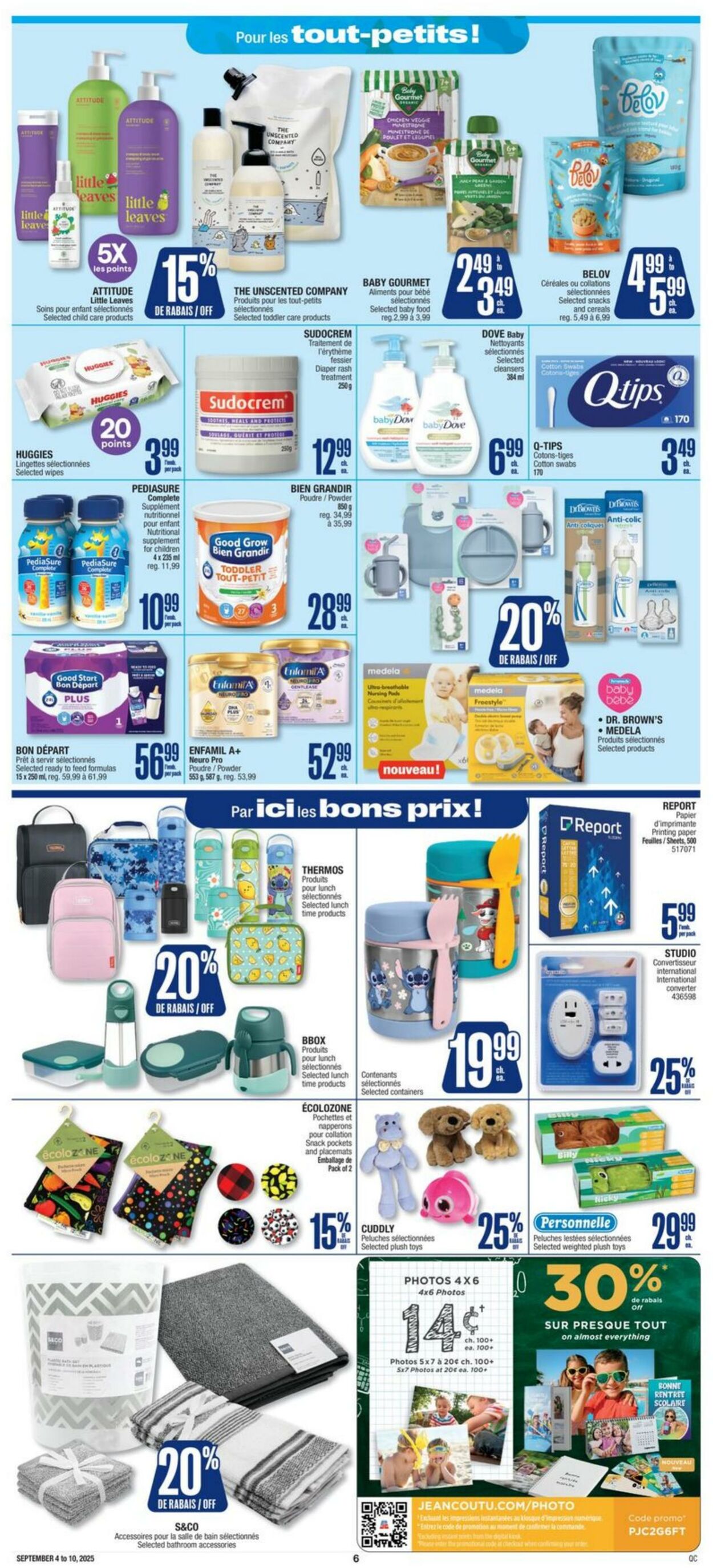 Flyer Jean Coutu 04.09.2025 - 10.09.2025