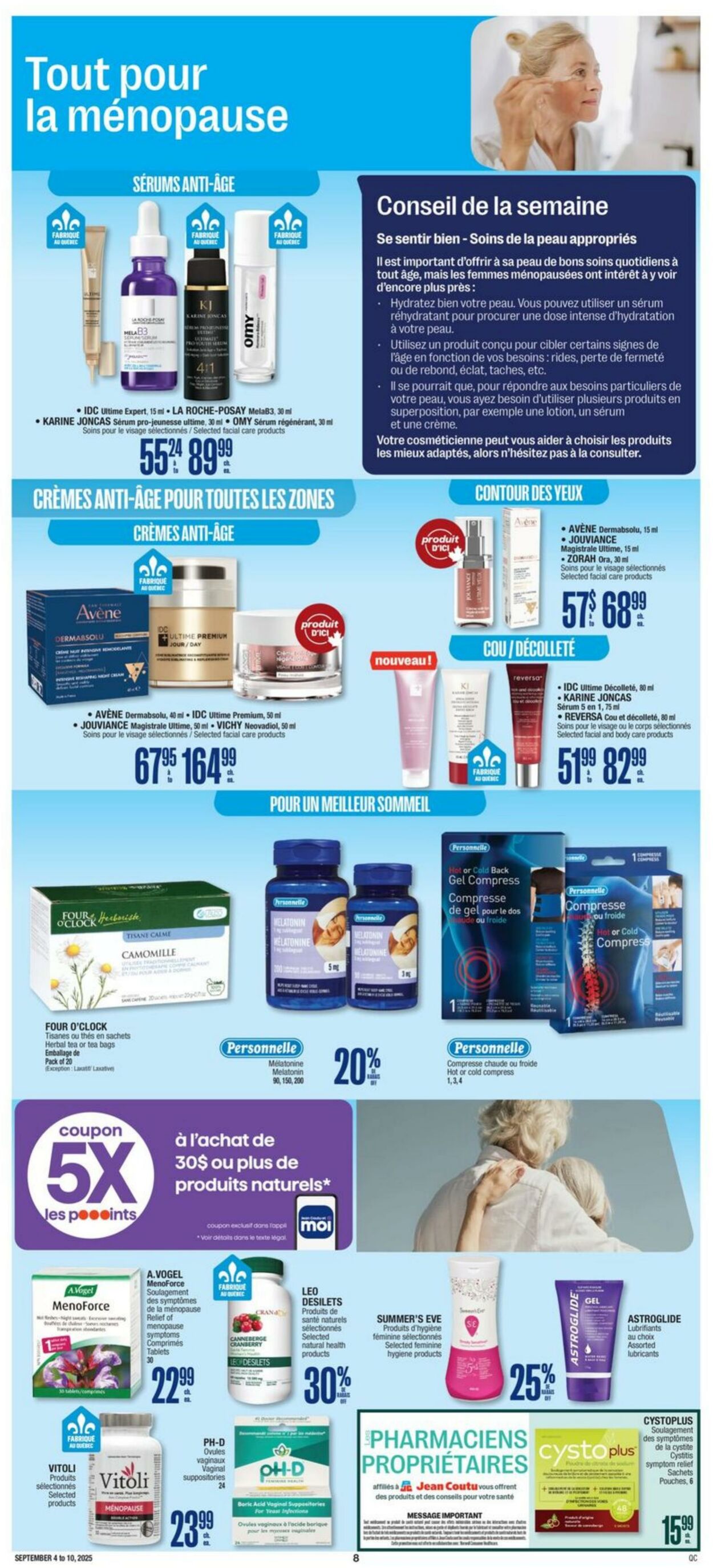 Flyer Jean Coutu 04.09.2025 - 10.09.2025