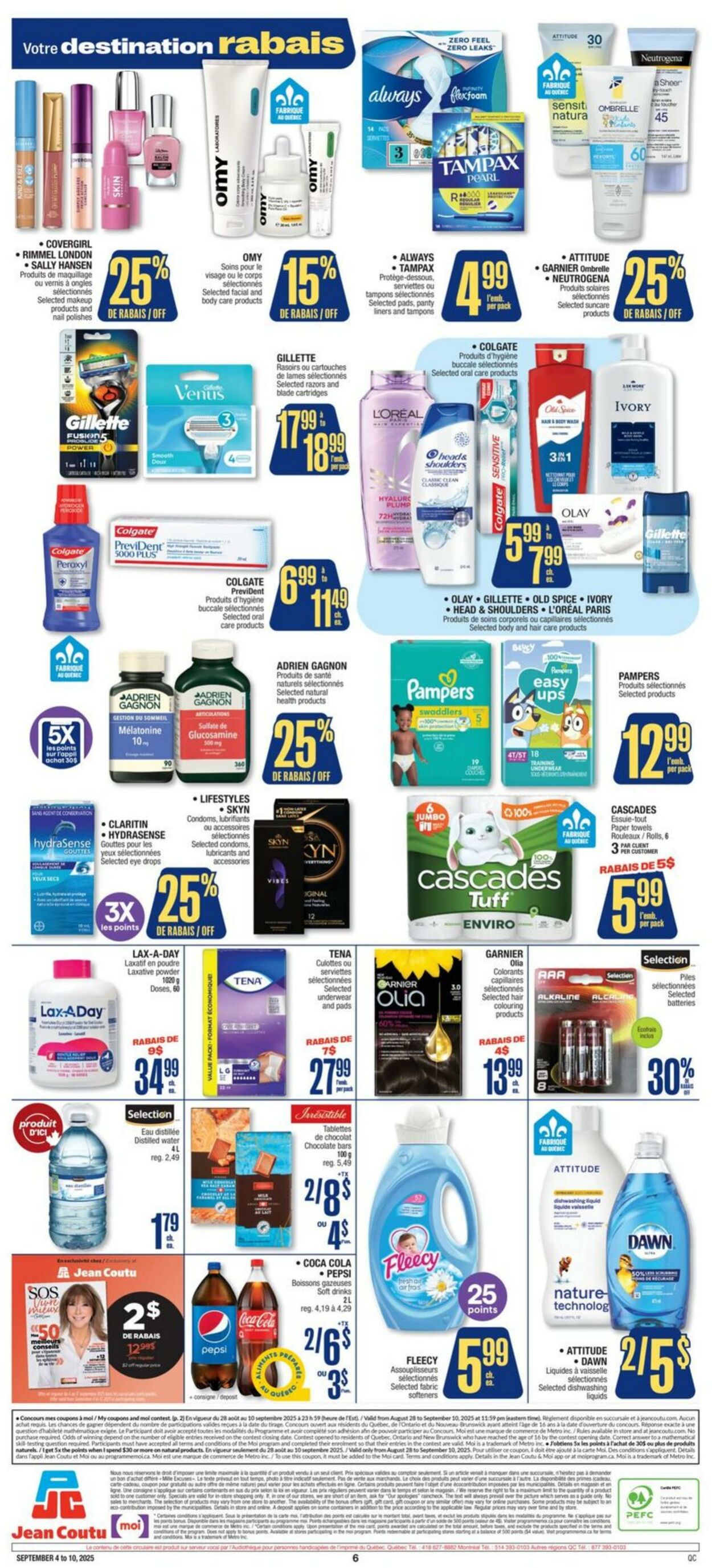 Flyer Jean Coutu 04.09.2025 - 10.09.2025