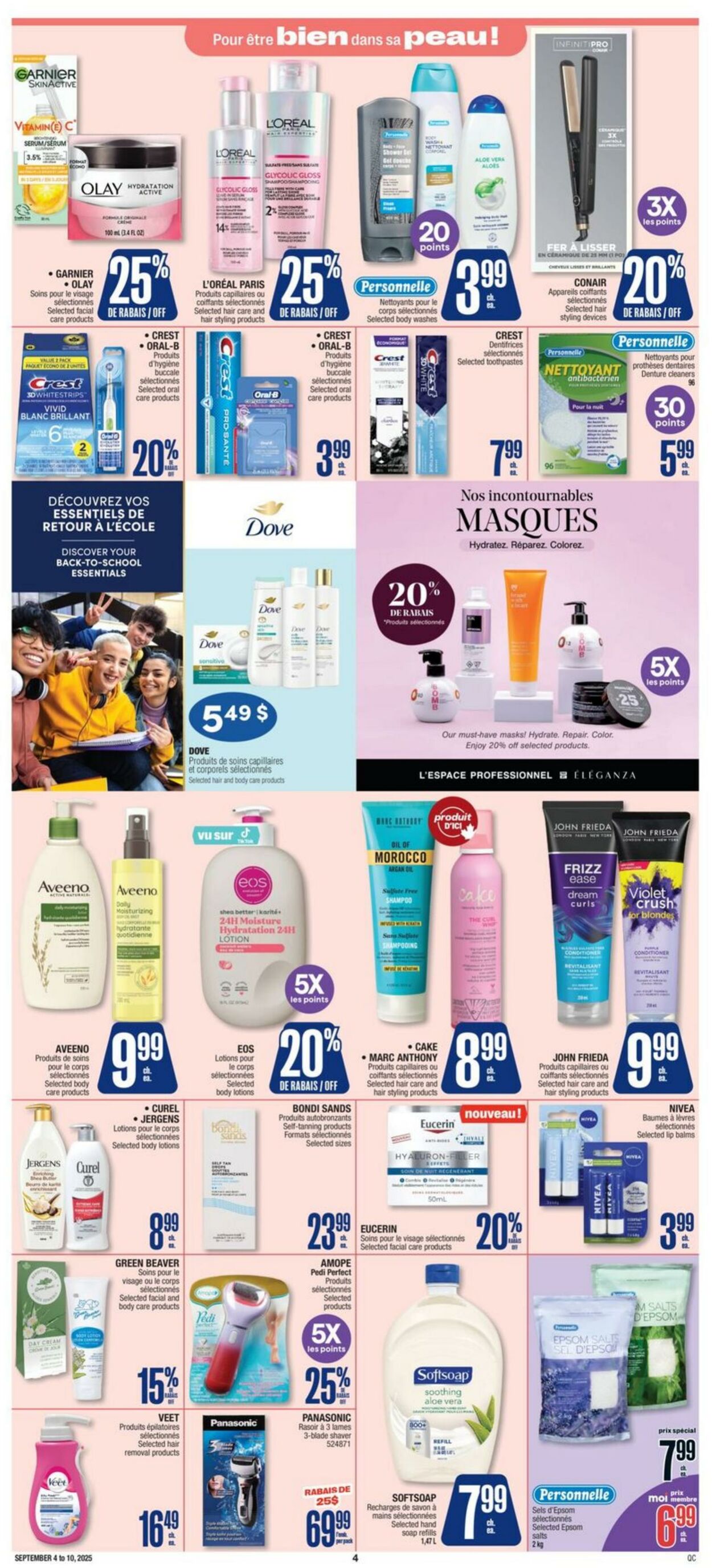 Flyer Jean Coutu 04.09.2025 - 10.09.2025